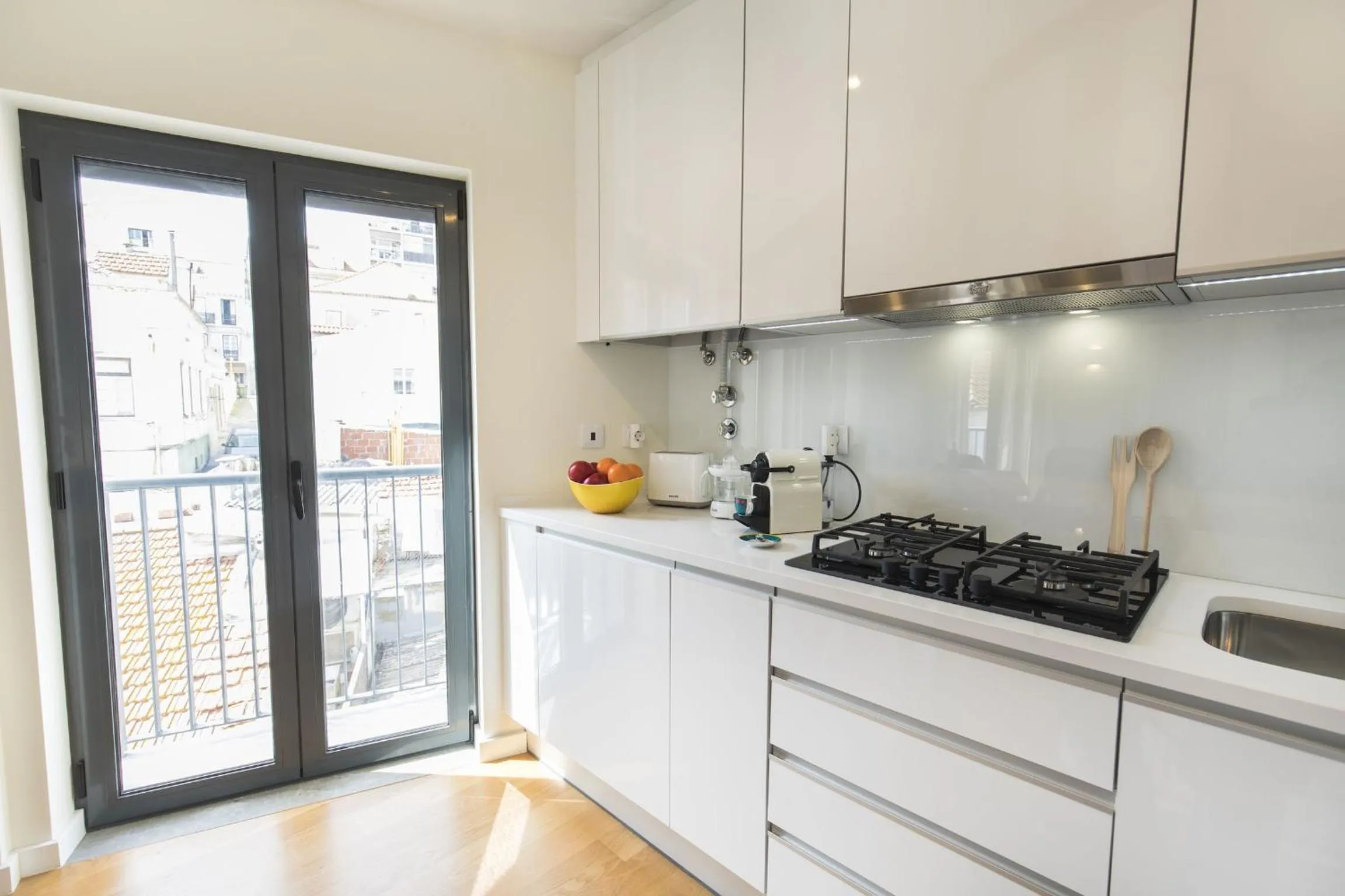 Balcony/Terrace in Graca Heartwarming Flat