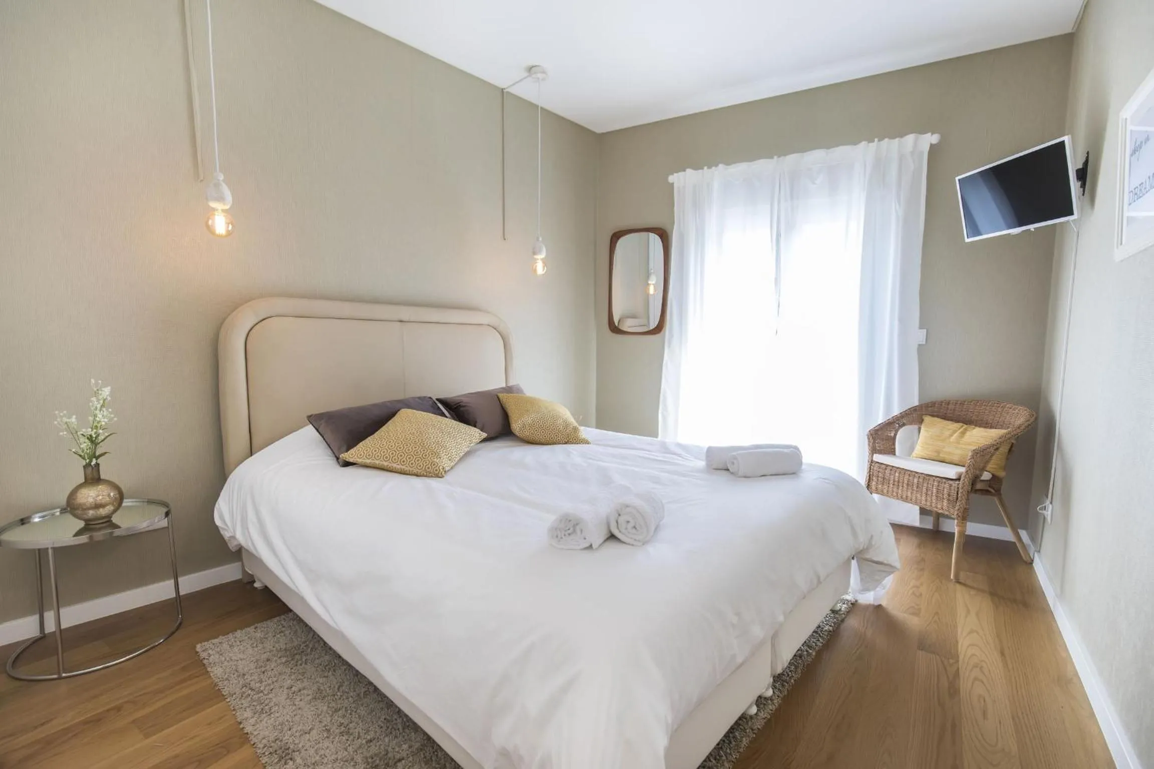 Bed in Graca Heartwarming Flat