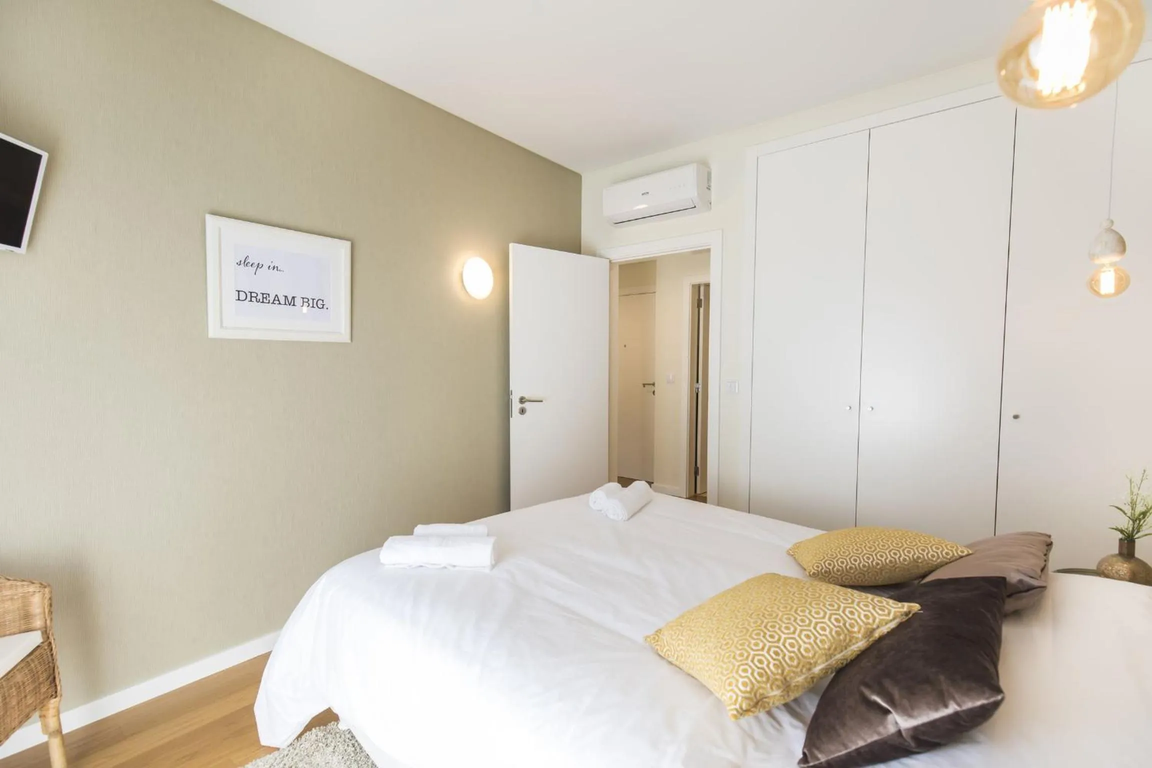 Bed in Graca Heartwarming Flat