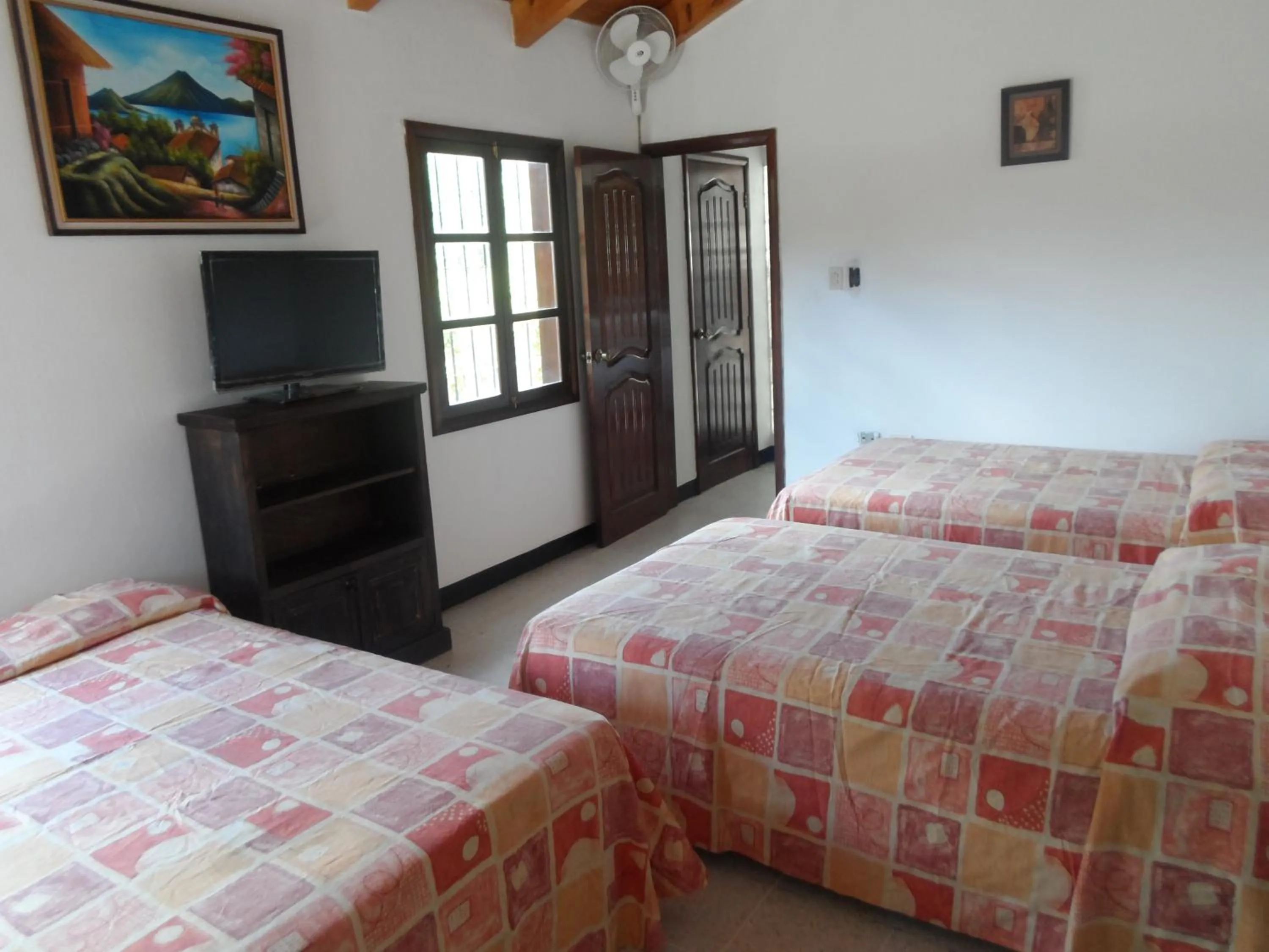 Bed in Casa Landivar Hotel