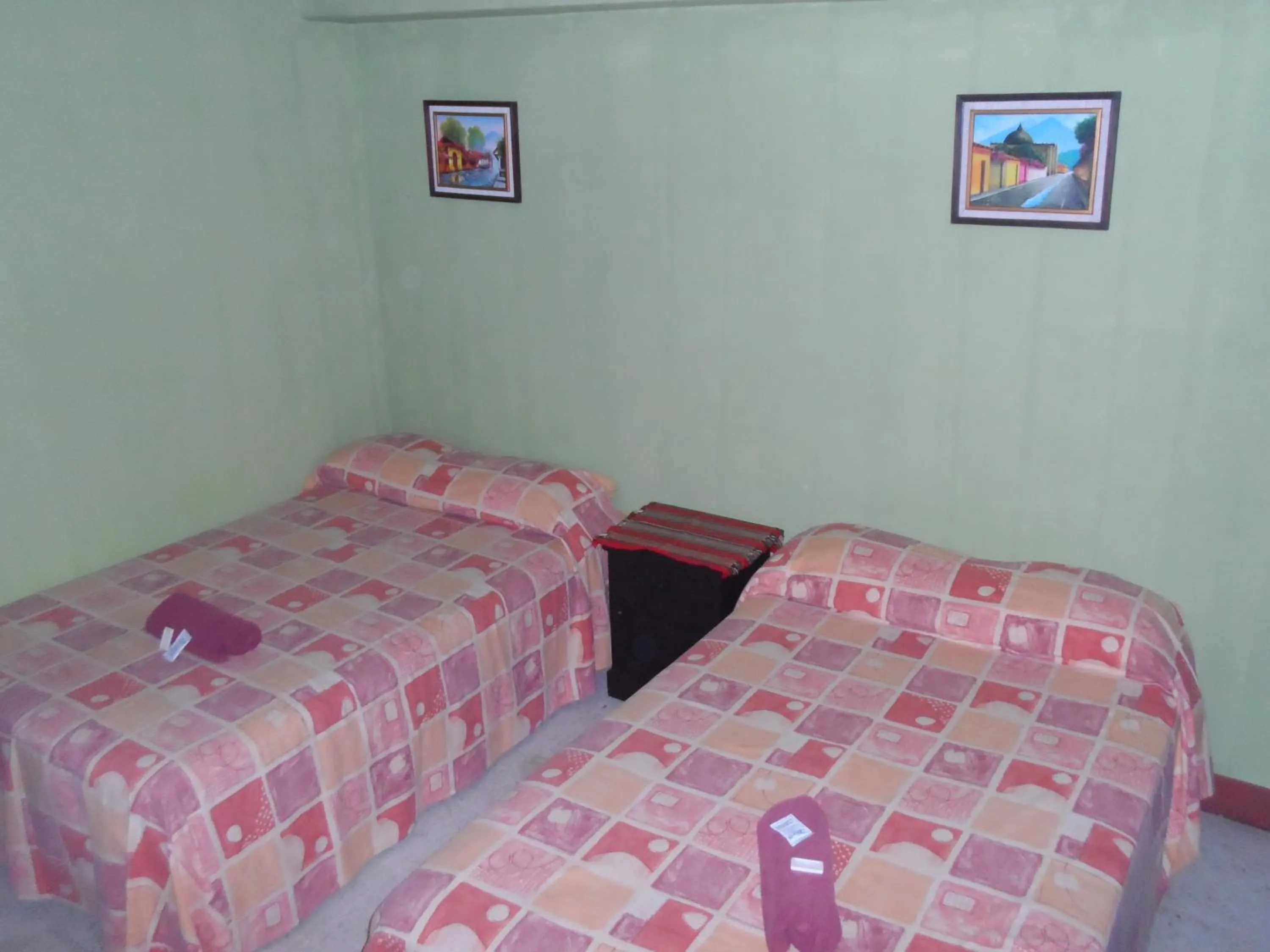 Bed in Casa Landivar Hotel
