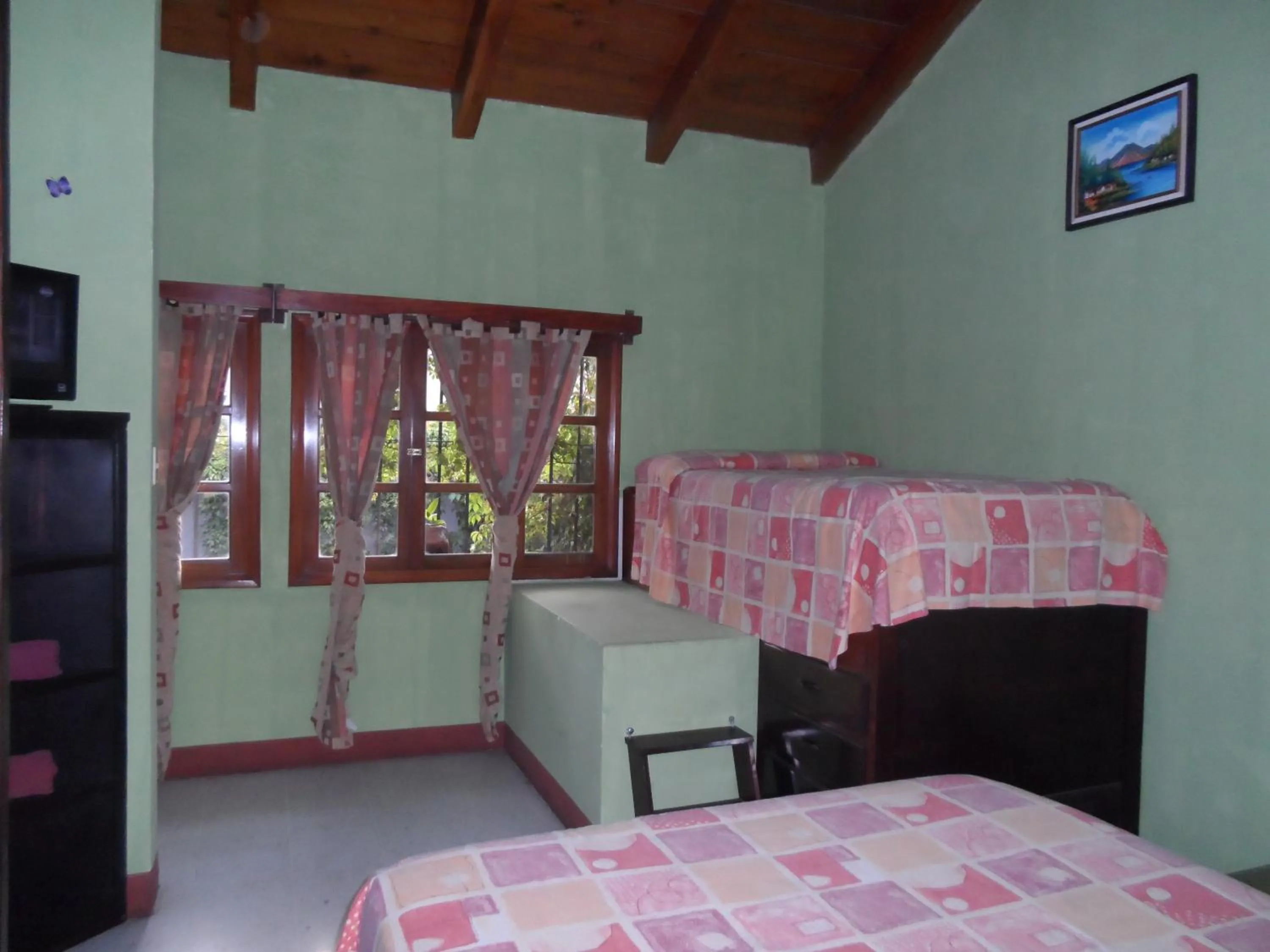 Bed in Casa Landivar Hotel