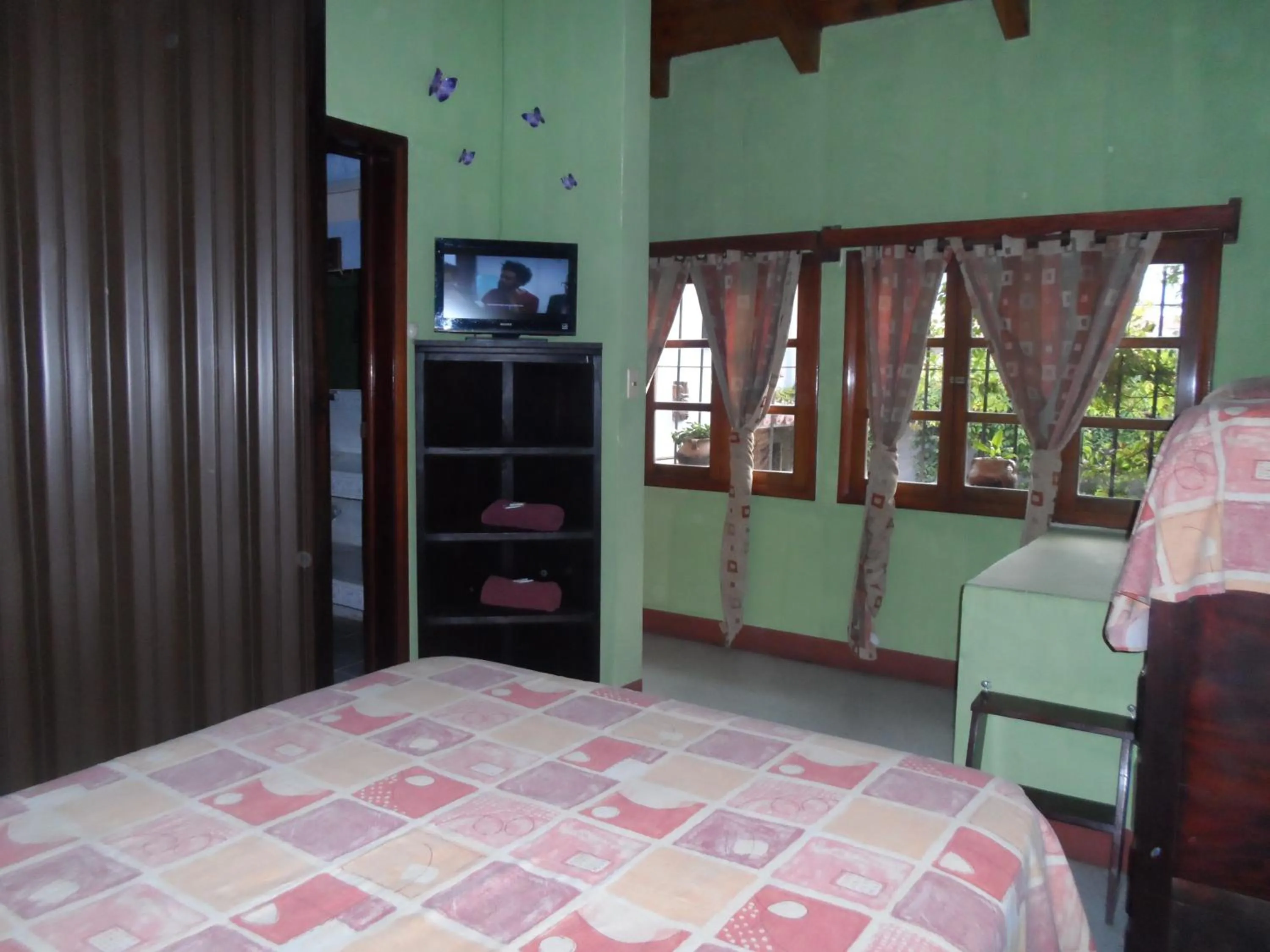 Bed in Casa Landivar Hotel