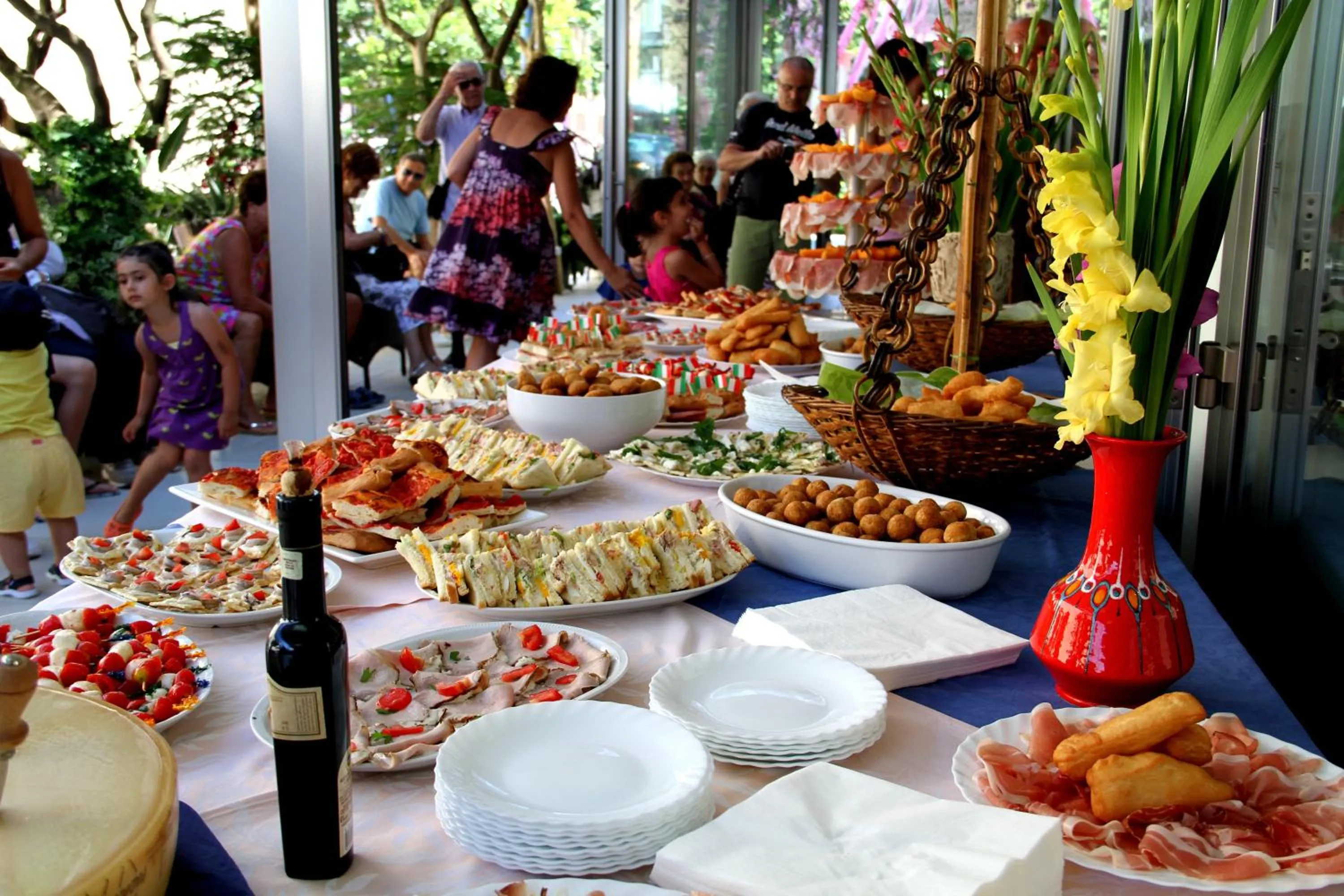 Food close-up in Hotel Capri