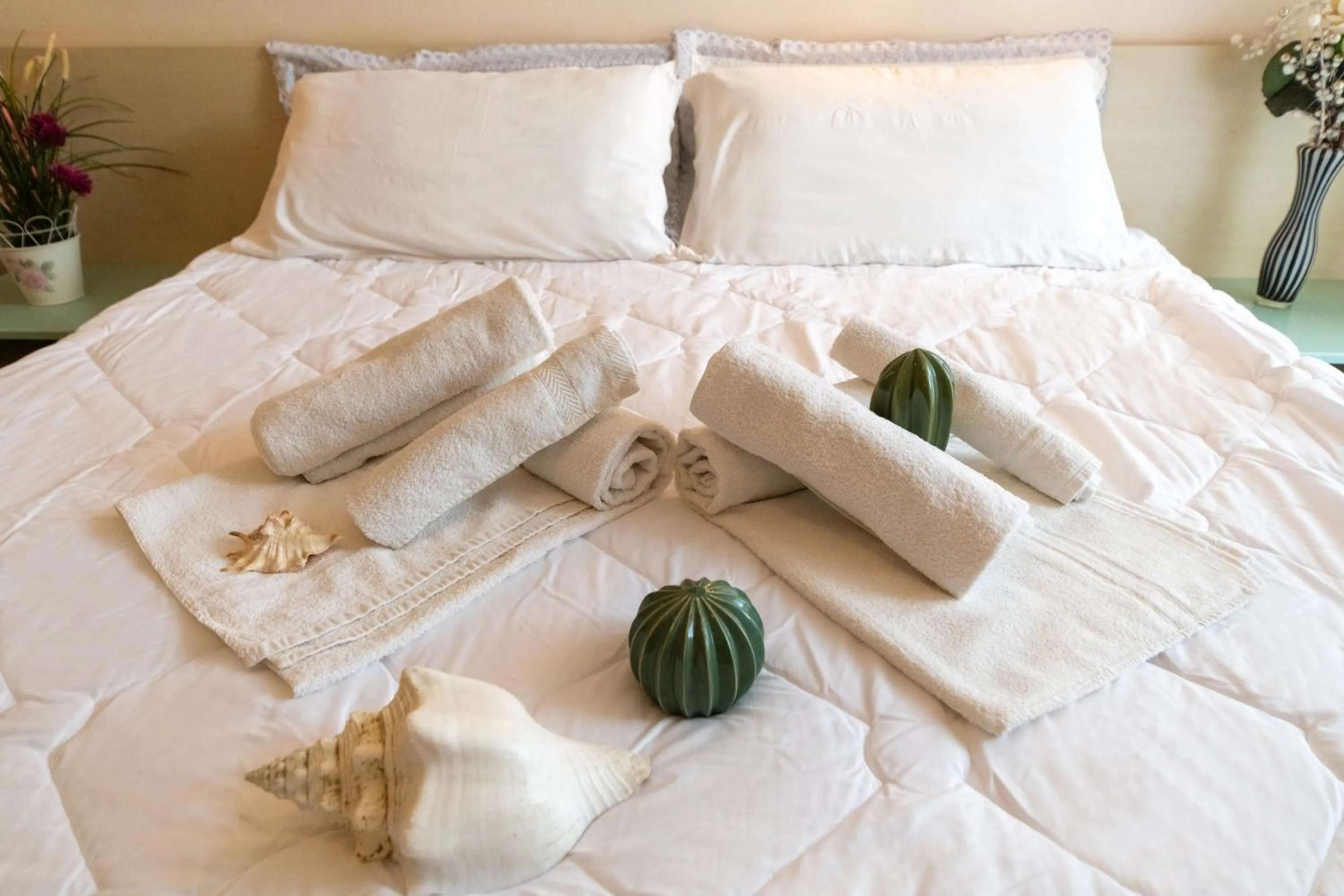 Bed in Hotel Cristina Hospitality Centrale