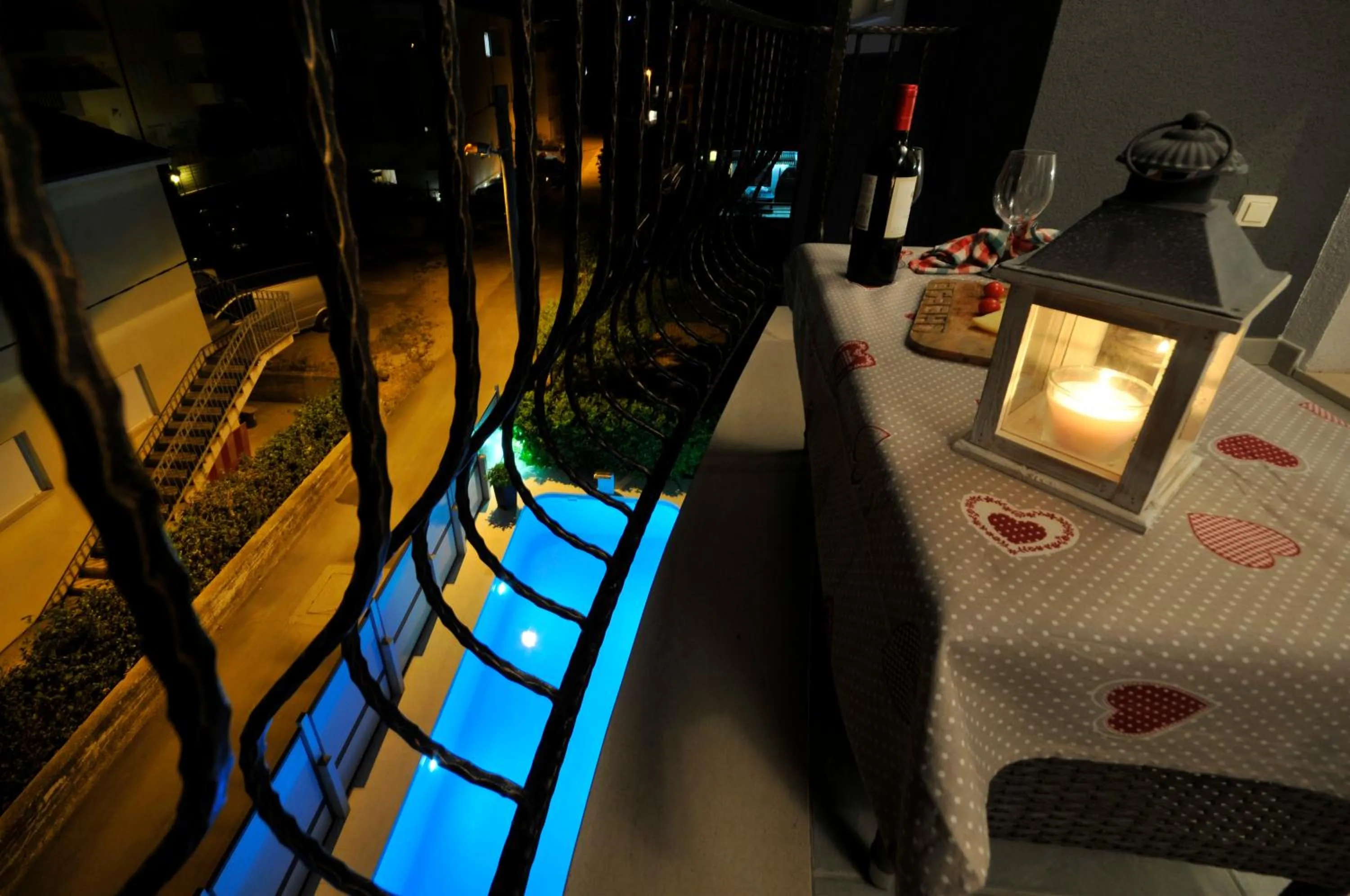 Balcony/Terrace in Apartments & Rooms Villa Maslina