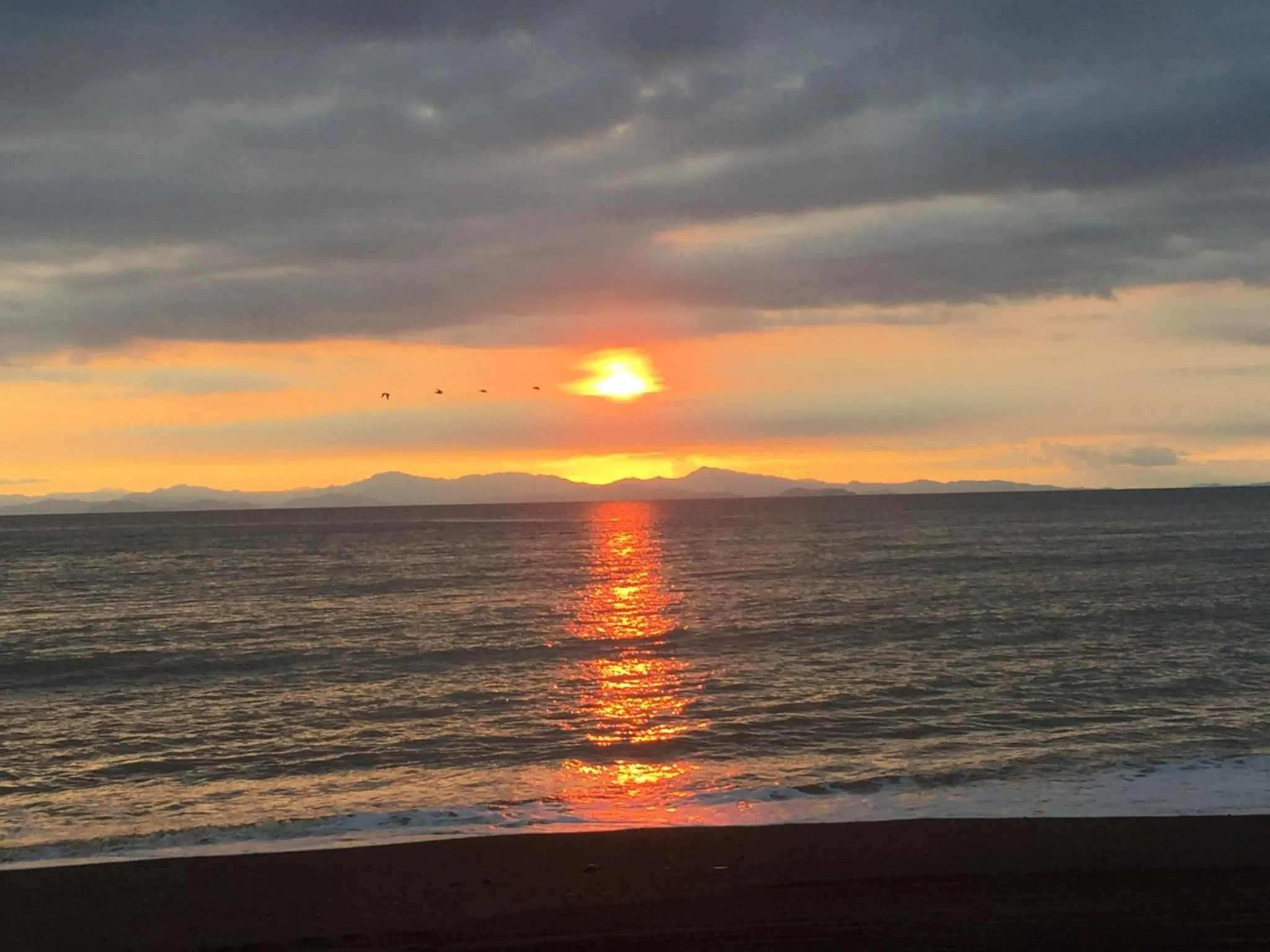 Sunset in Villas Majolana