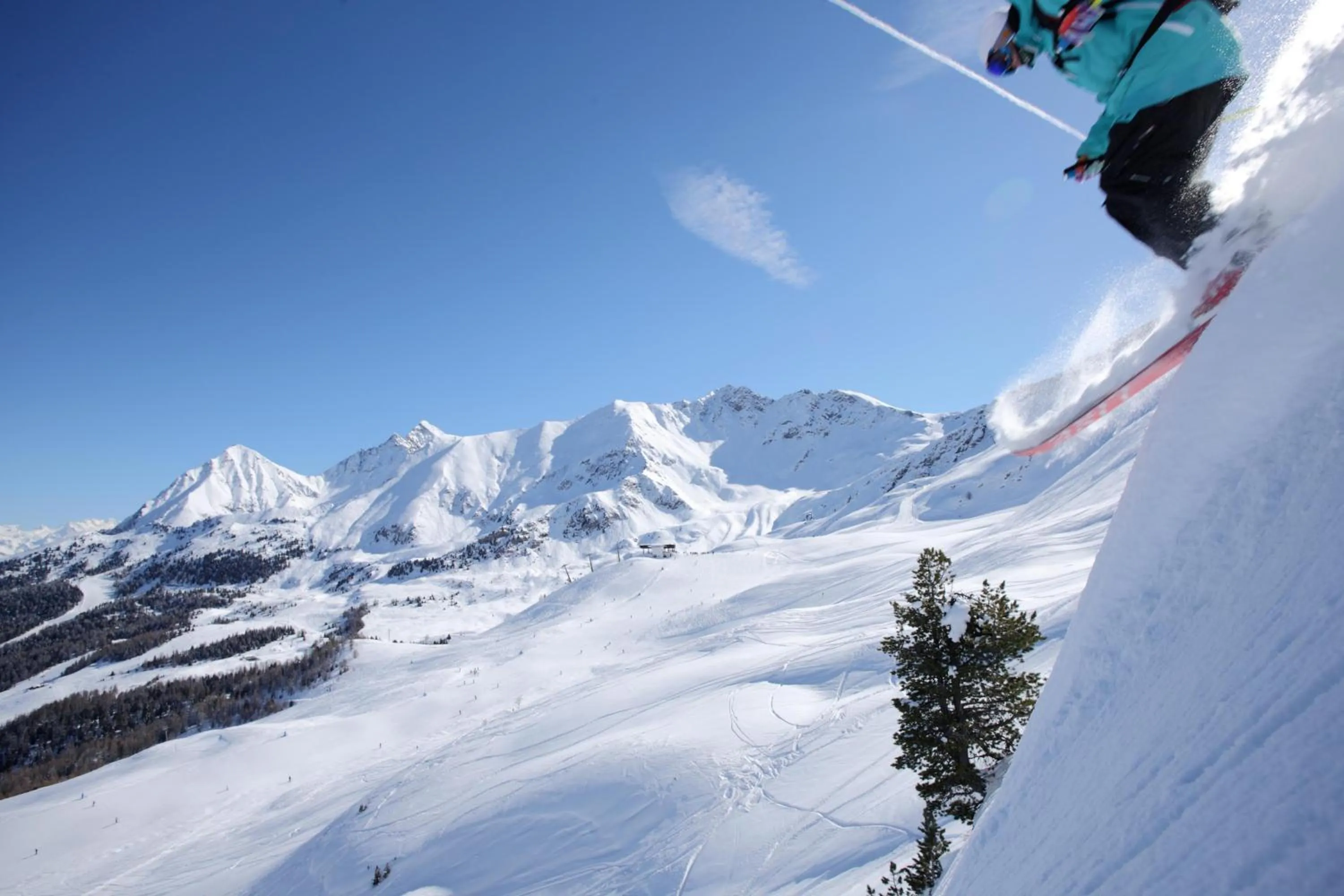 Skiing in Hotel Olympic