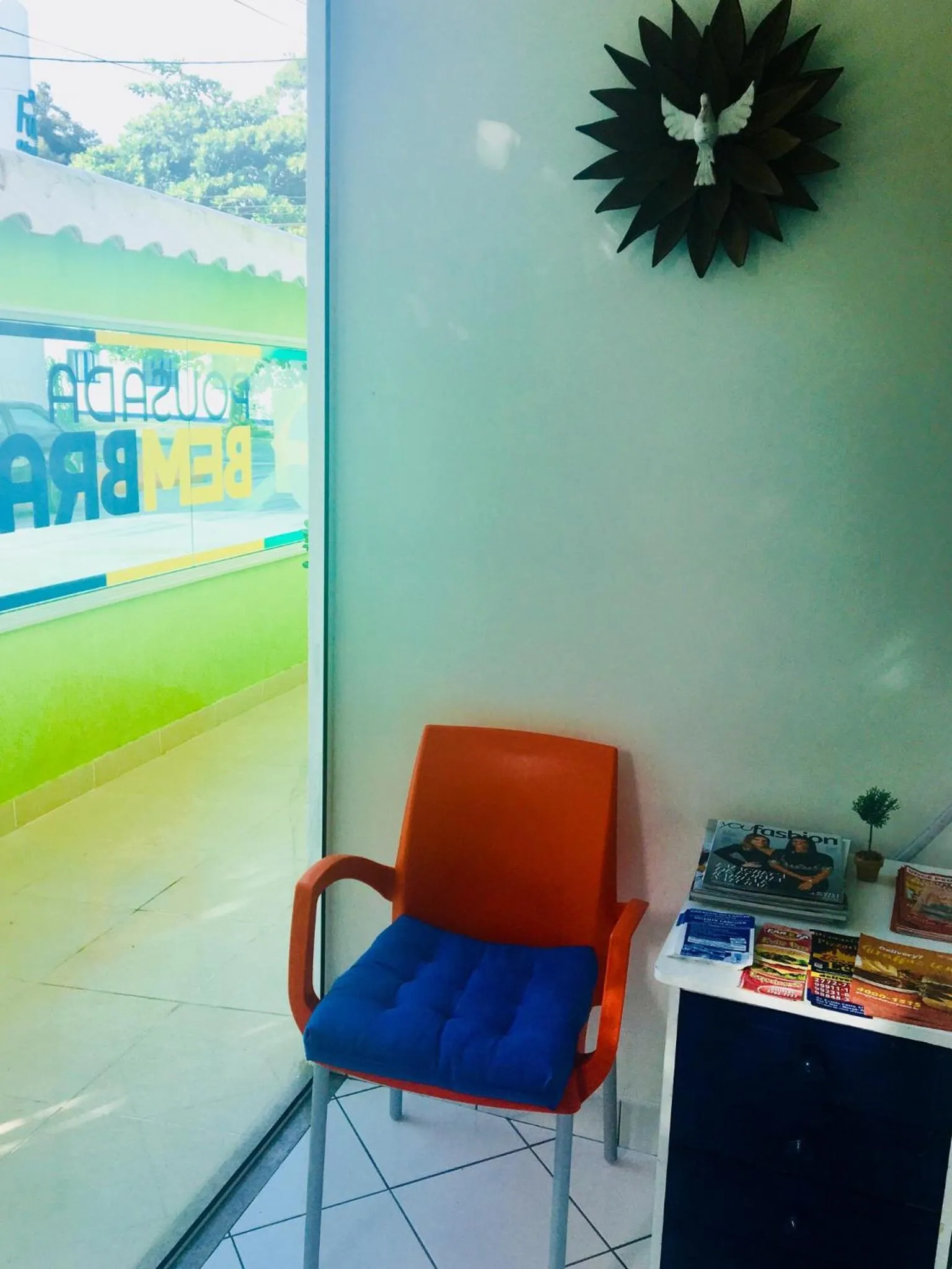 Lobby or reception in Pousada Bem Brasil