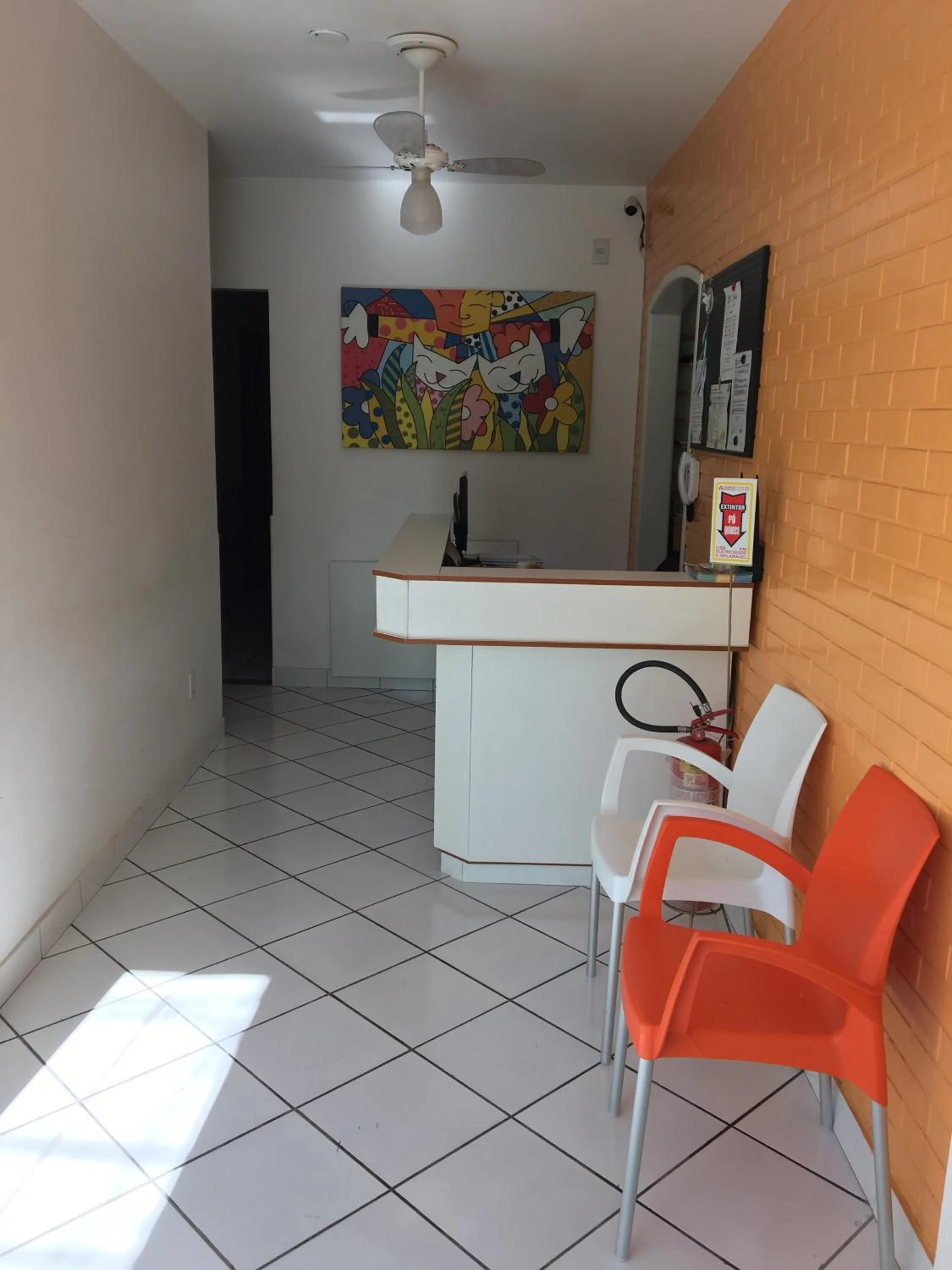 Lobby or reception in Pousada Bem Brasil