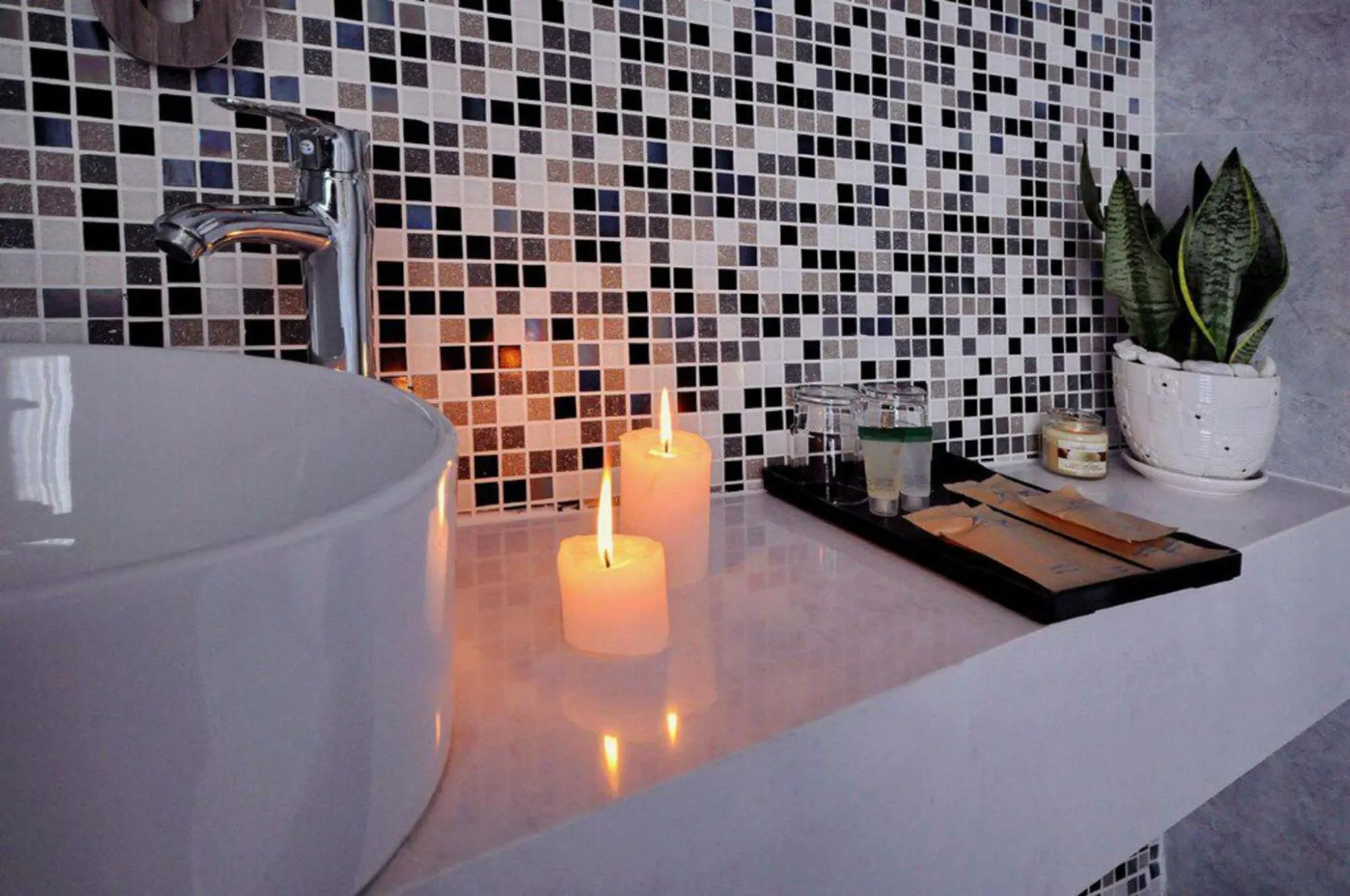 Bathroom in Grand Ngoc Bich hotel