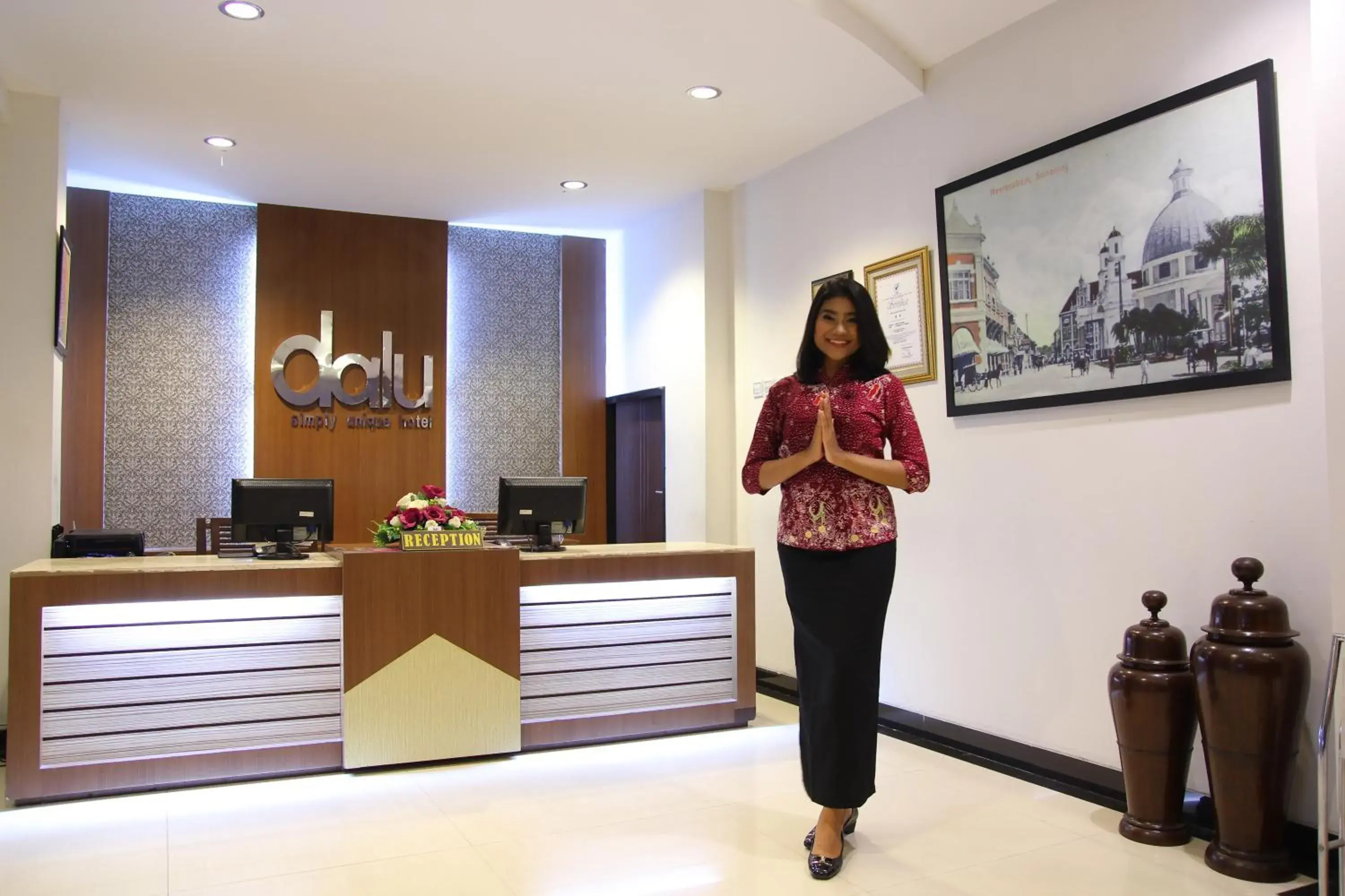 Lobby or reception in Dalu Hotel
