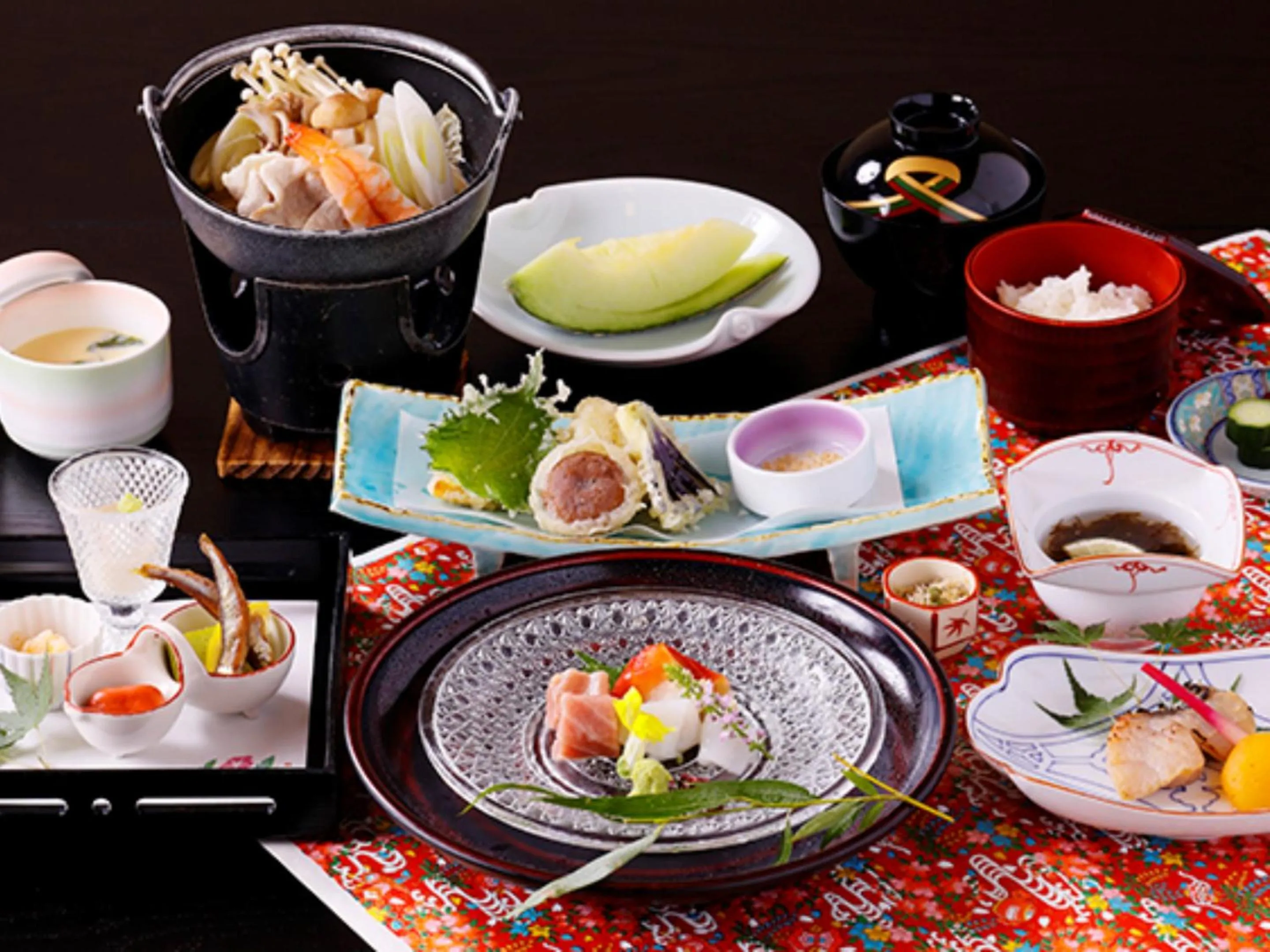 Dinner in Kanko Hotel Tamaru