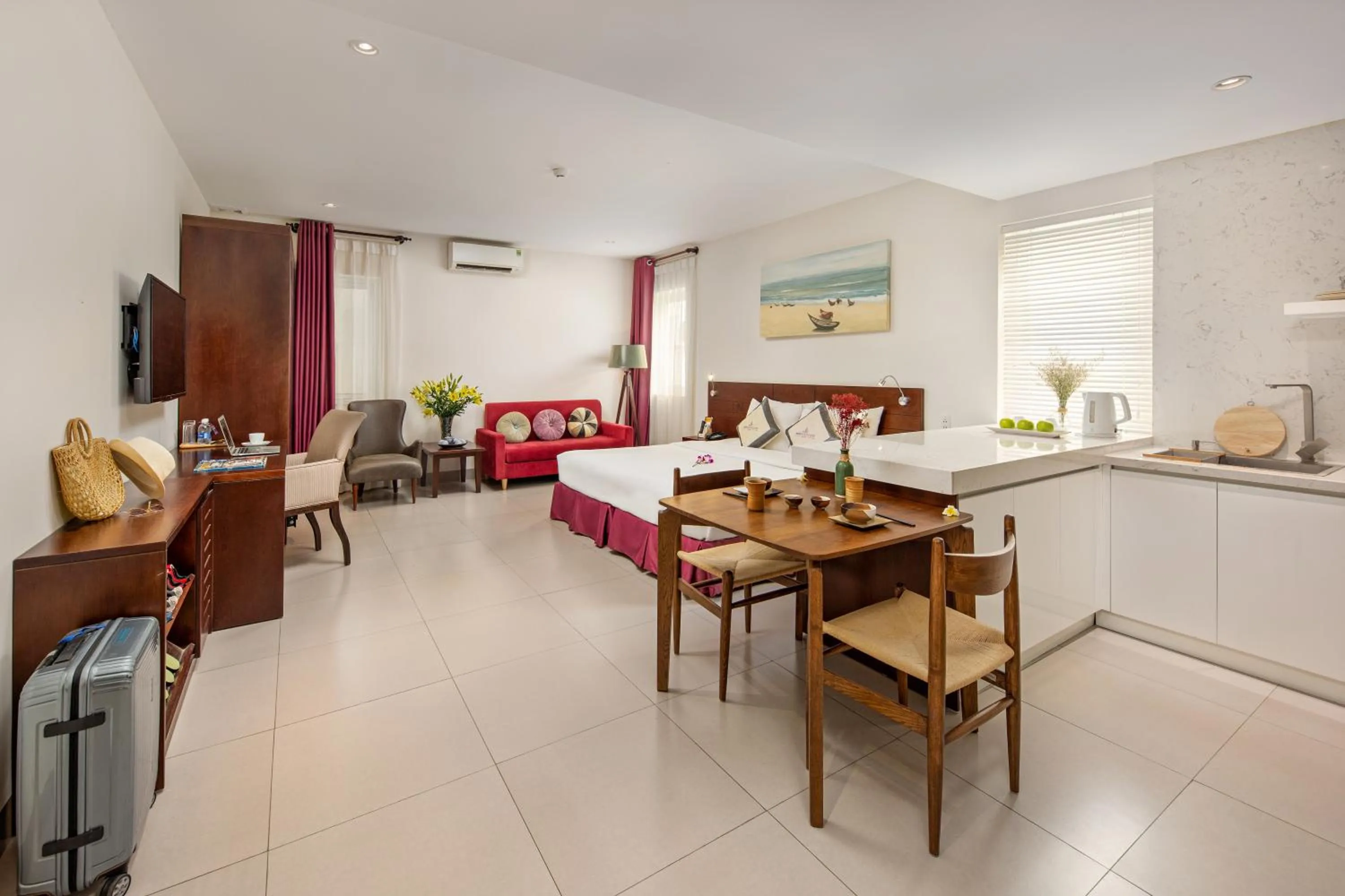 Bed in Sen Boutique Hotel