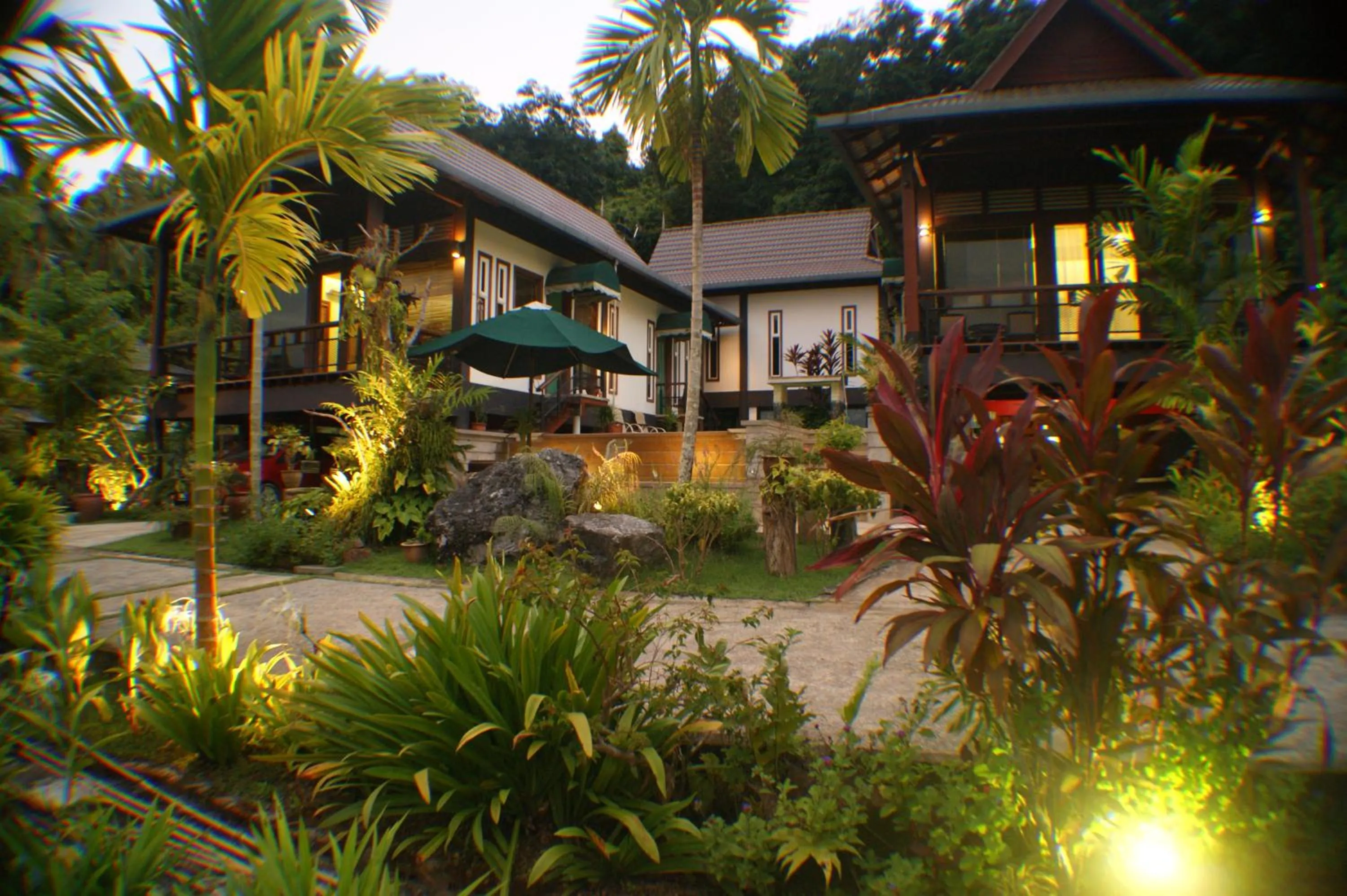 Garden view in The Sanctuary Langkawi