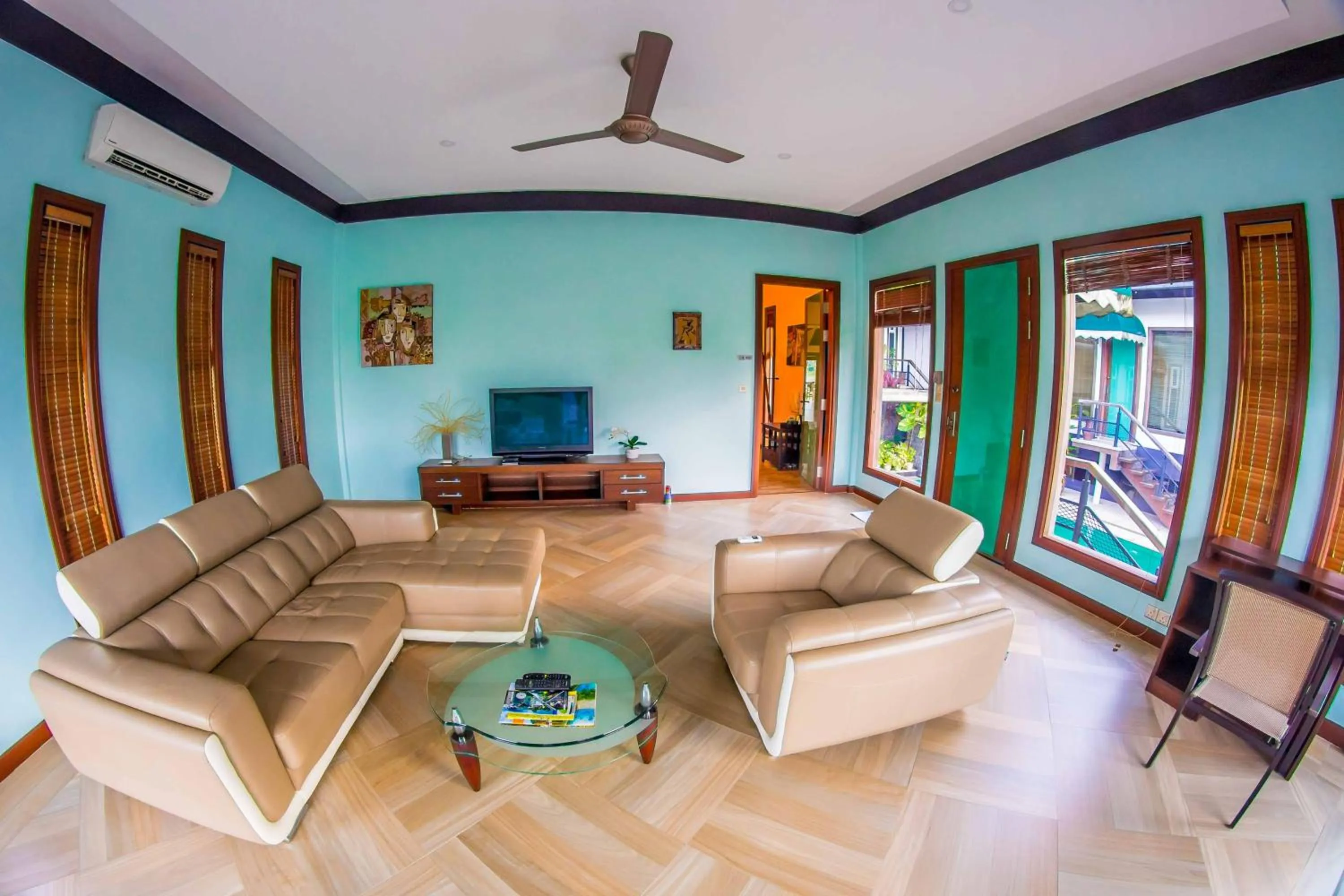 Living room in The Sanctuary Langkawi