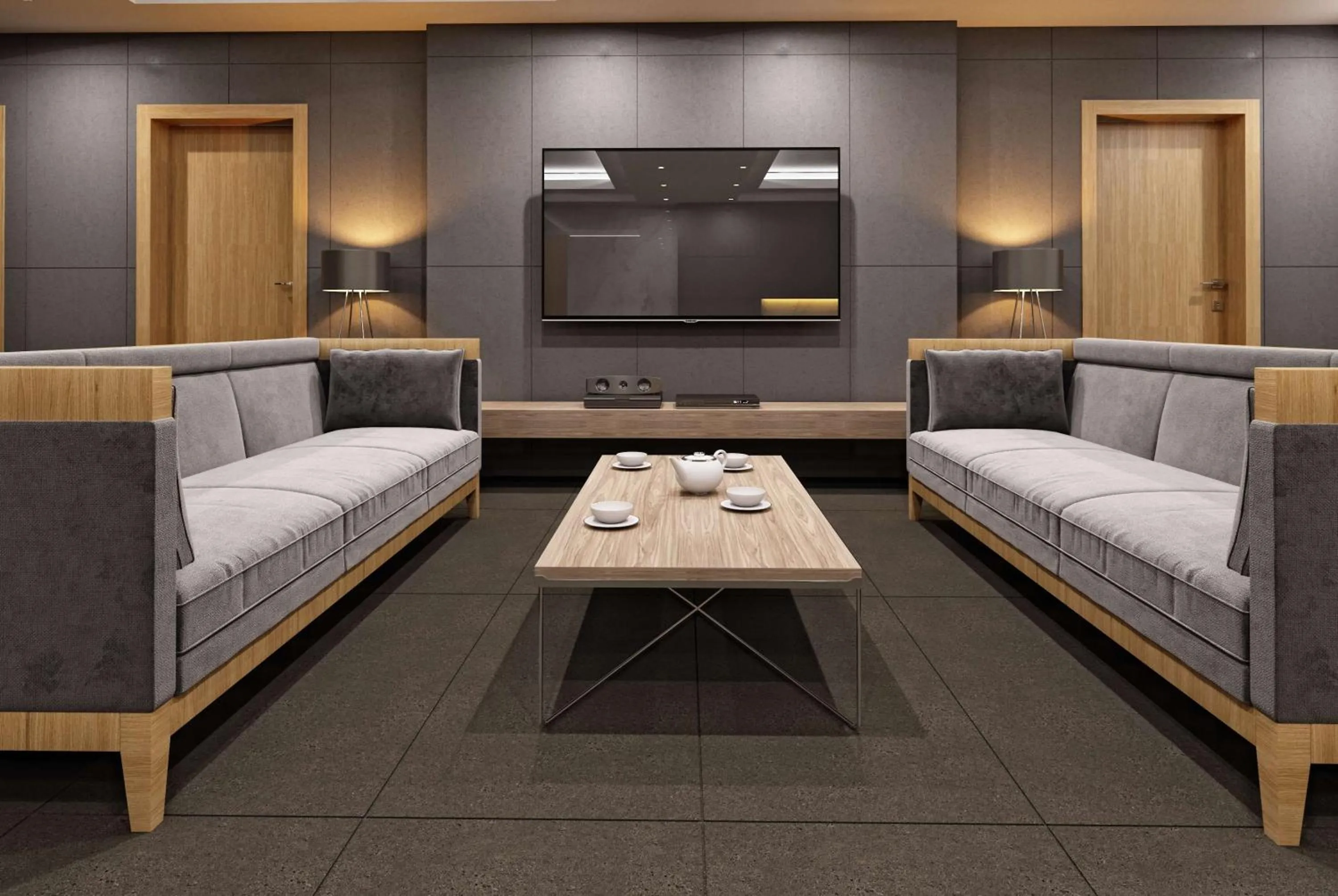 On site in Wyndham Garden Astana