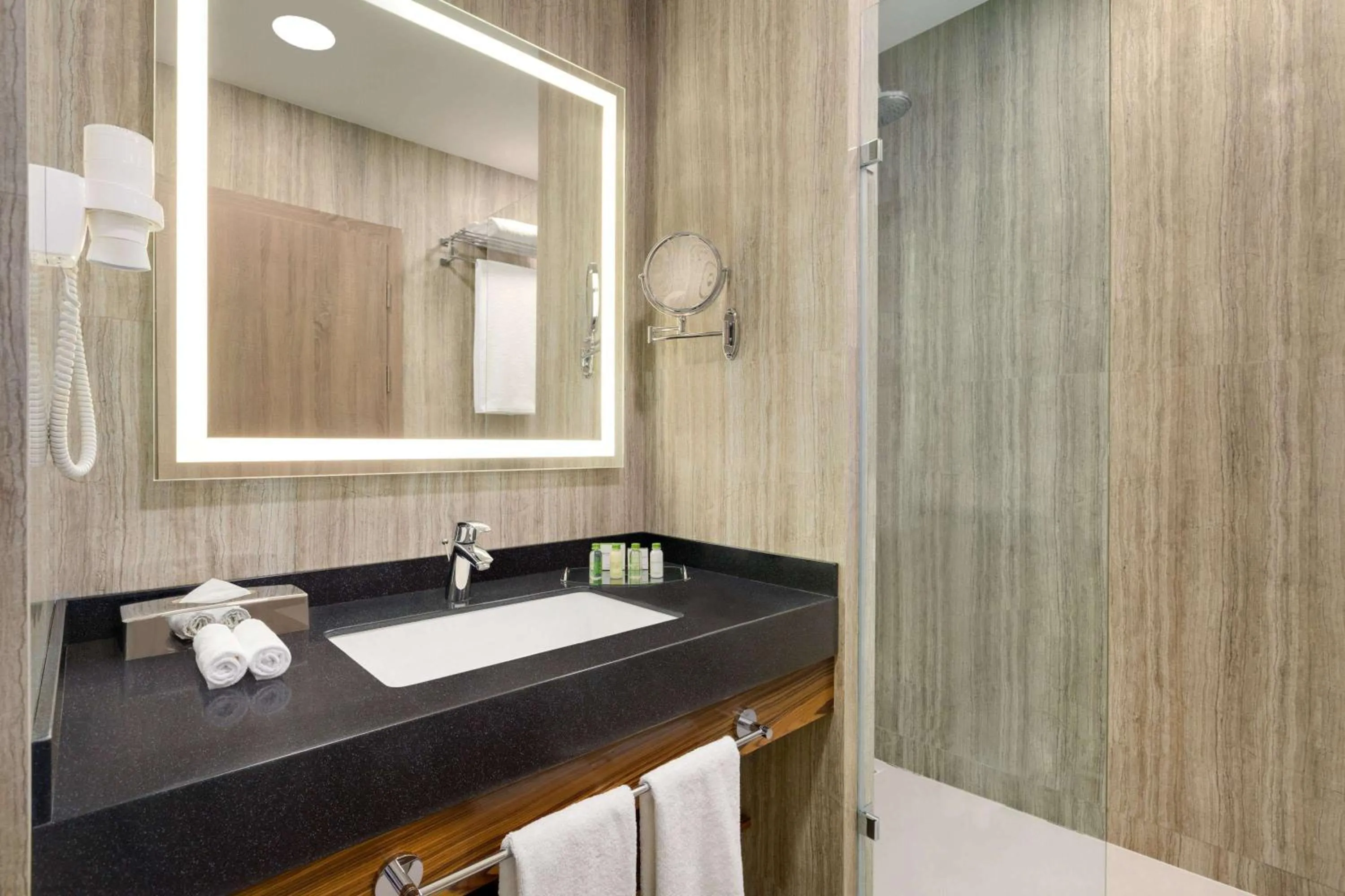 Bathroom in Wyndham Garden Astana