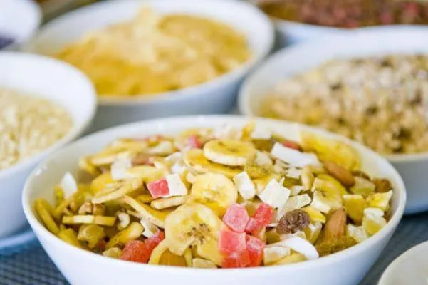 Food close-up in Garda Sporting Club Hotel