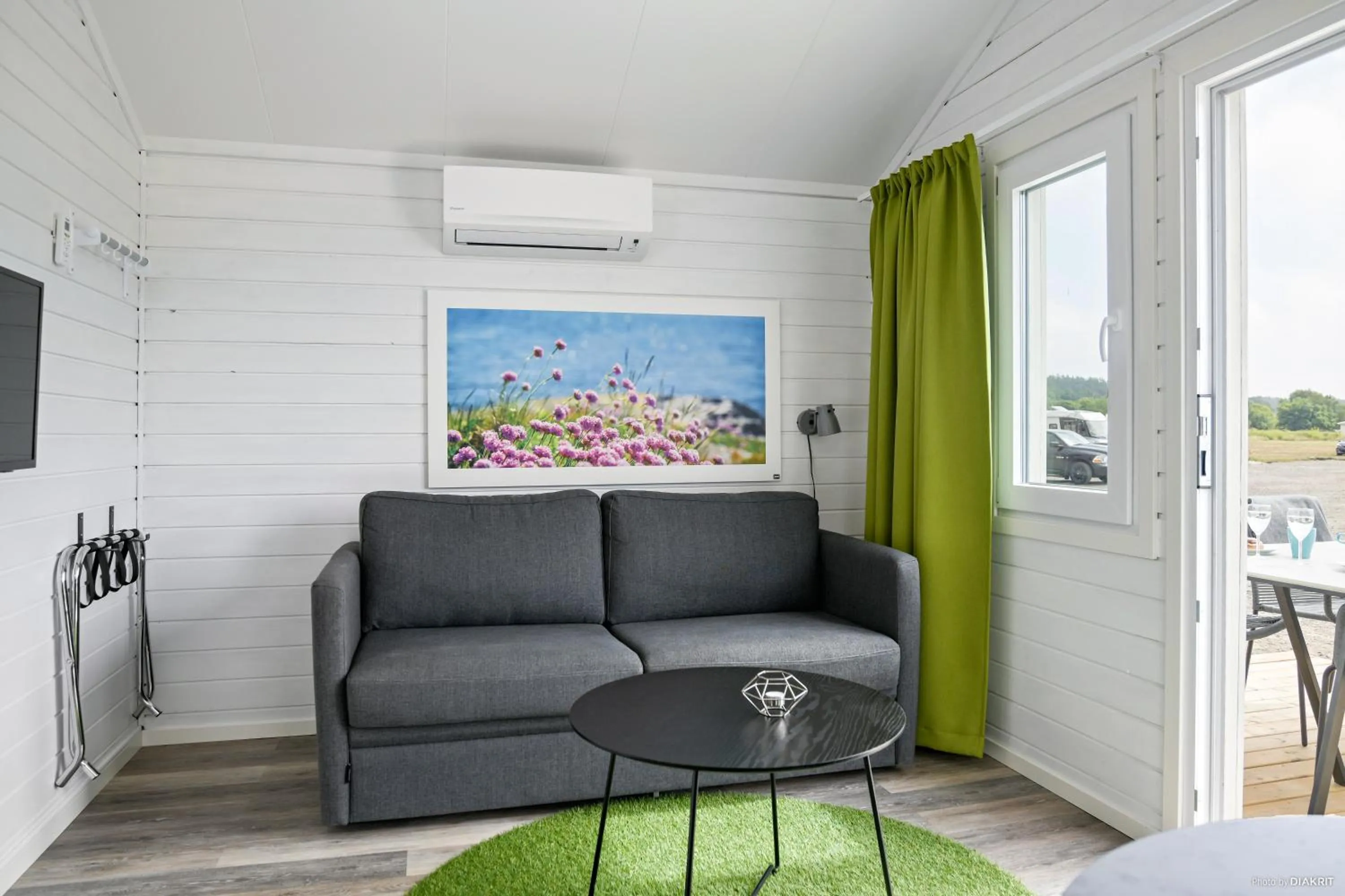 Living room in First Camp Kärradal-Varberg