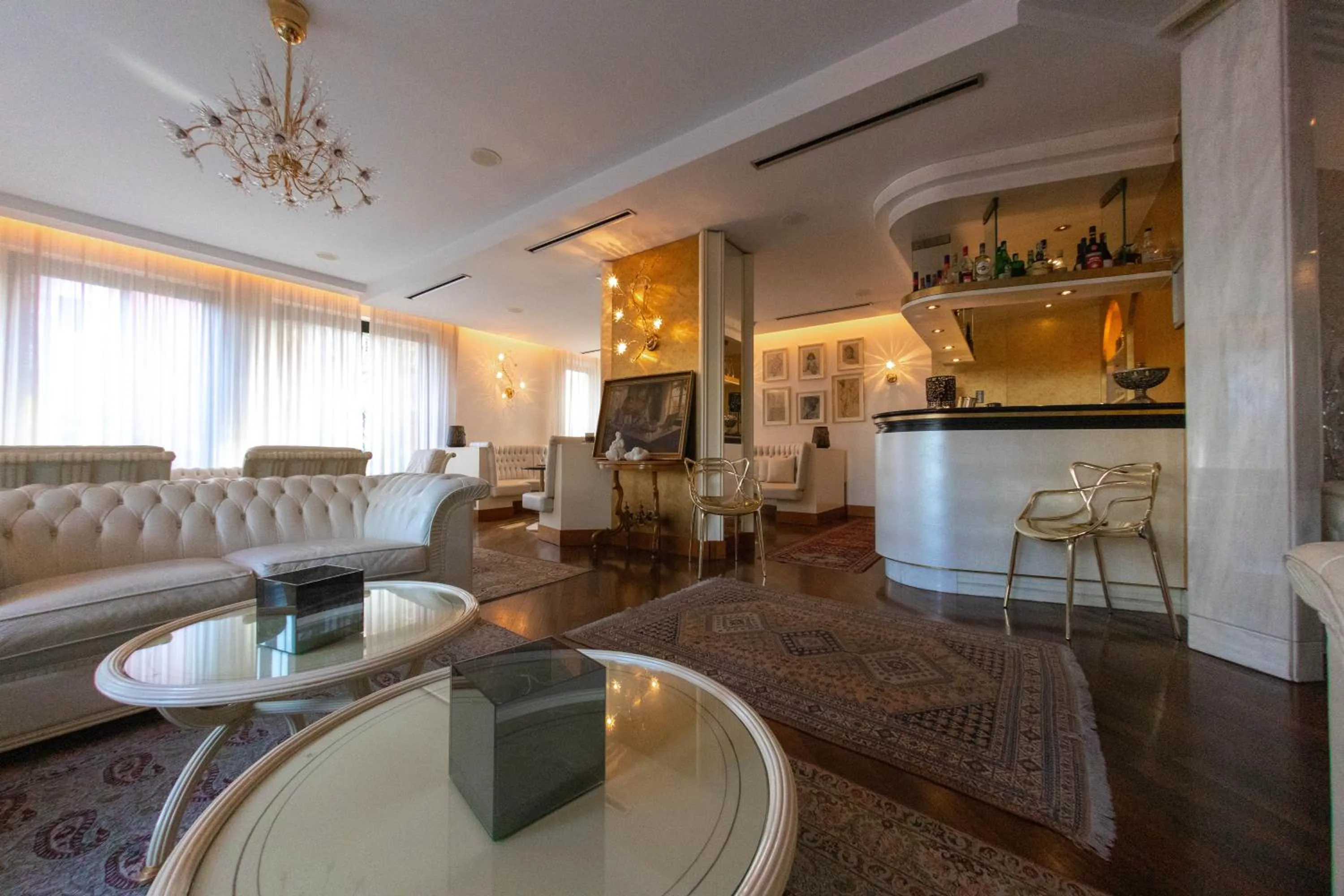 Living room in Parc Hotel Flora S