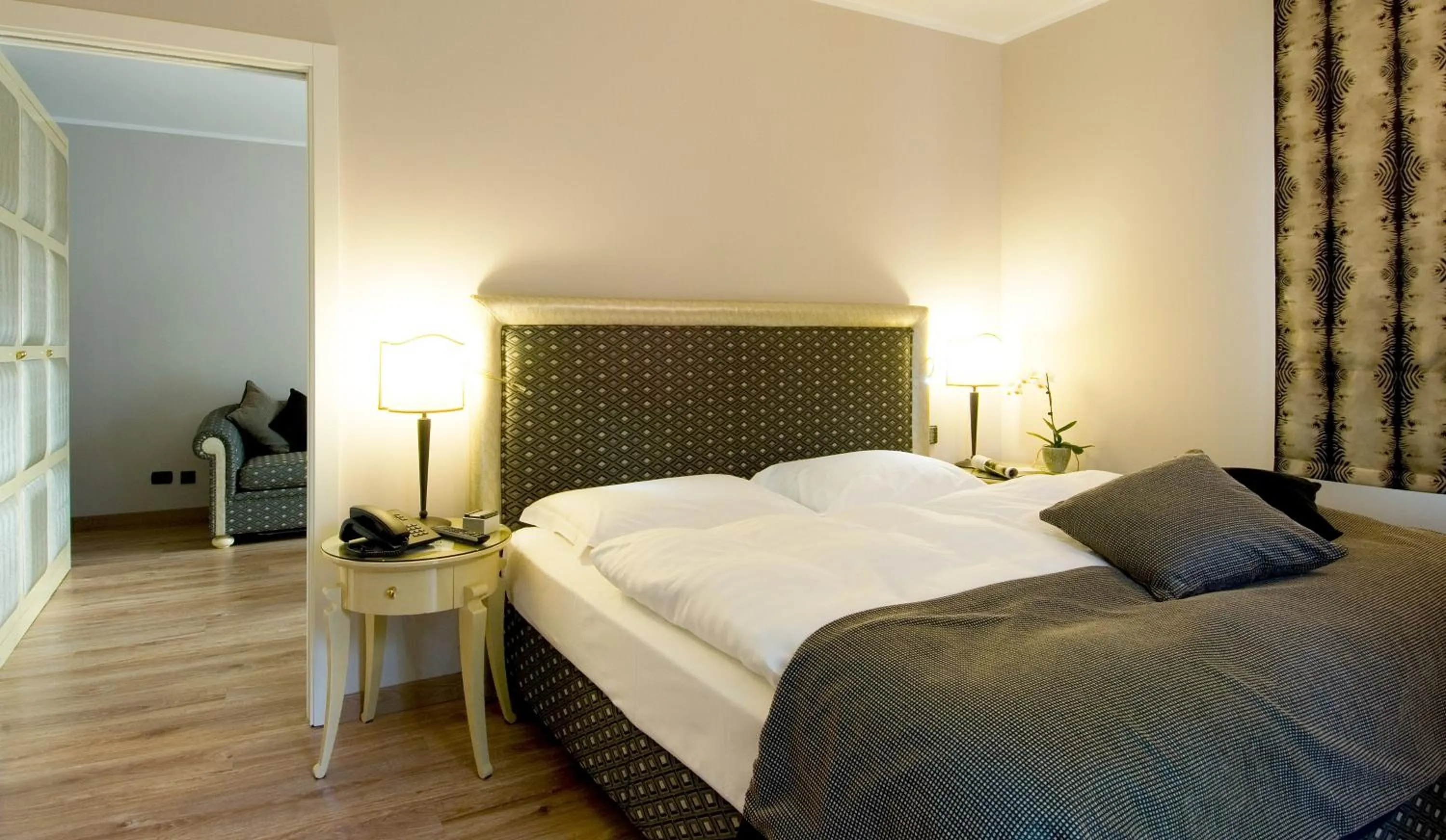 Bed in Parc Hotel Flora S