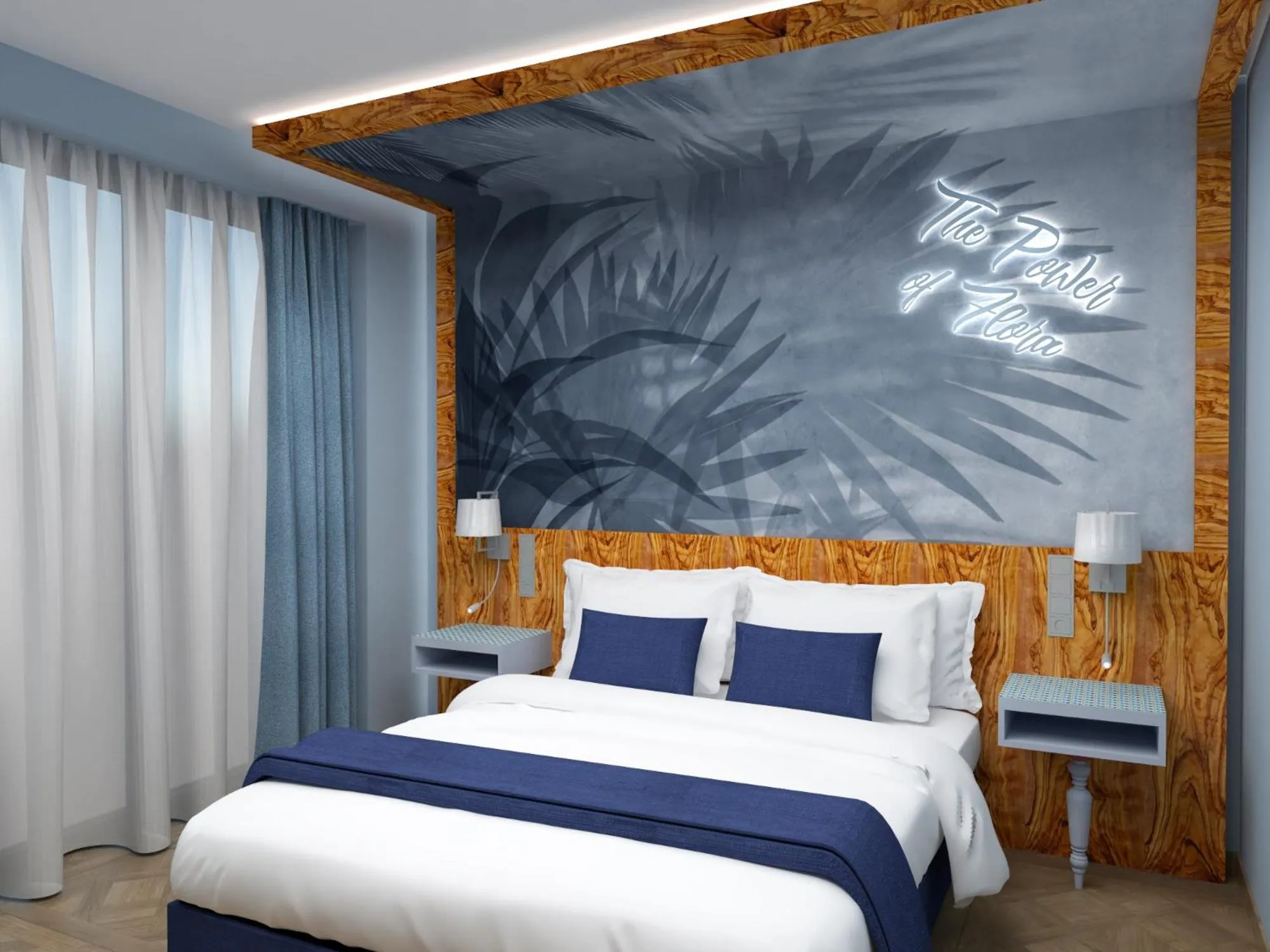 Bedroom, Bed in Parc Hotel Flora S