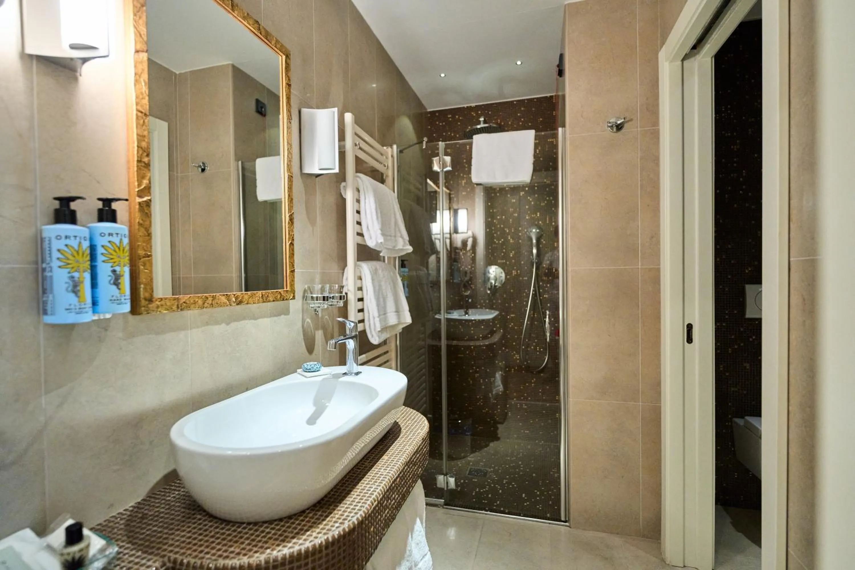 Shower in Parc Hotel Flora S