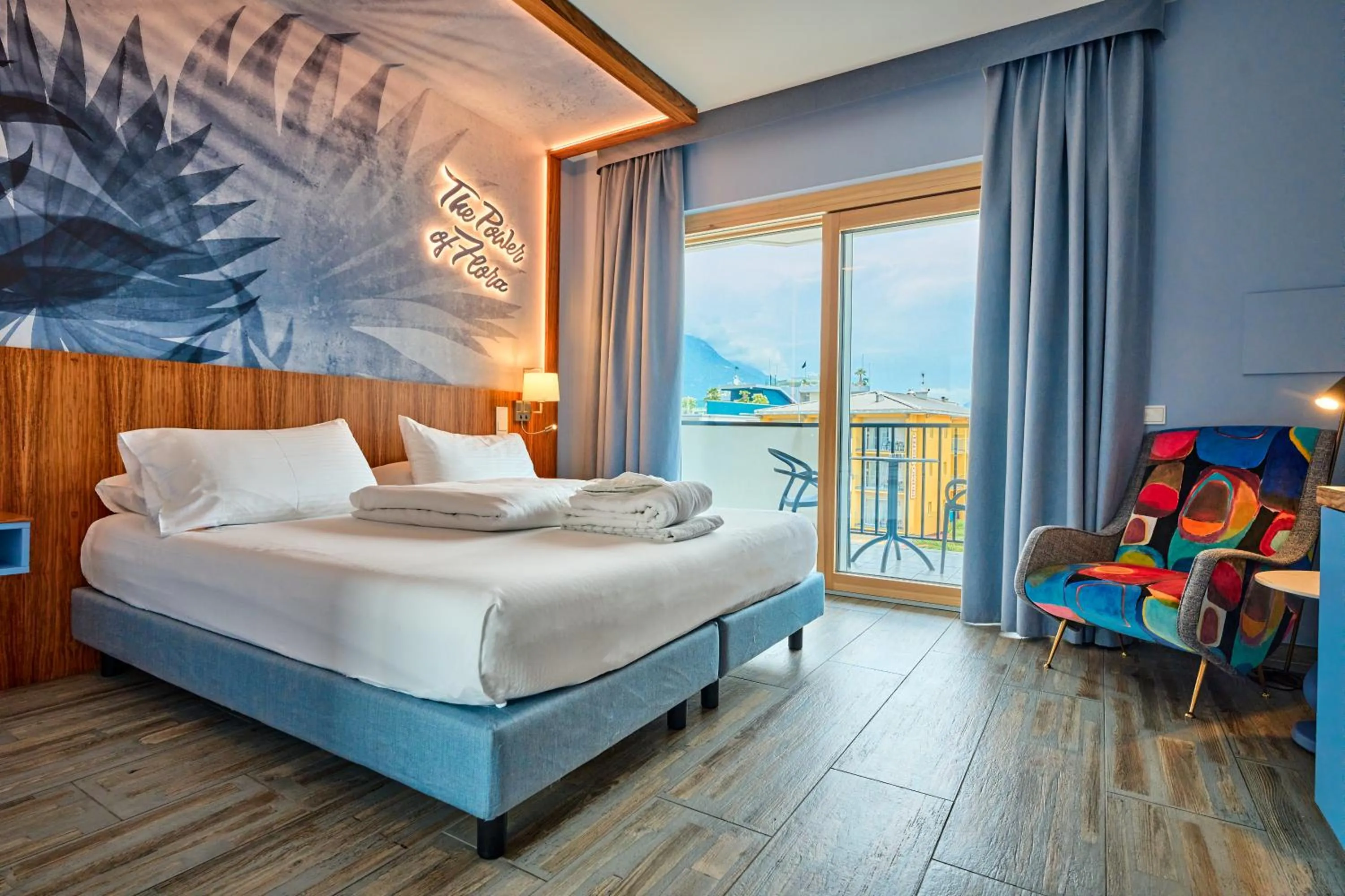 Bedroom, Bed in Parc Hotel Flora S