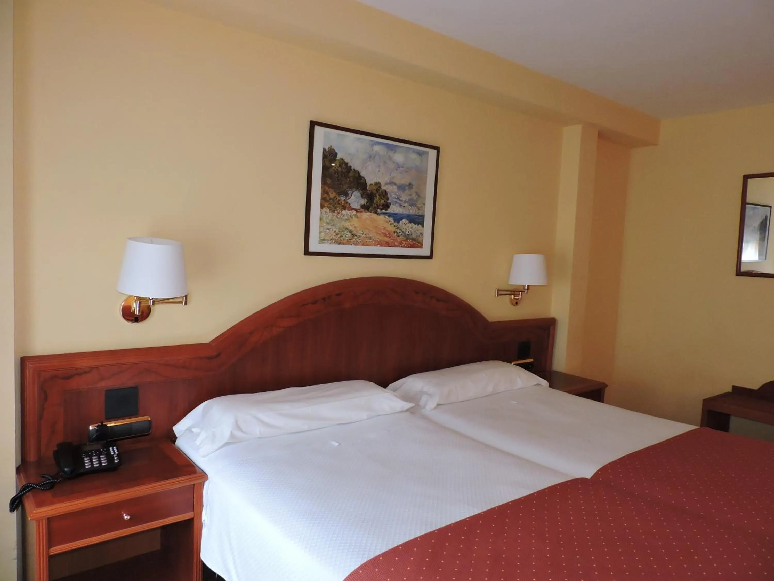 Bed in Hotel El Nogal