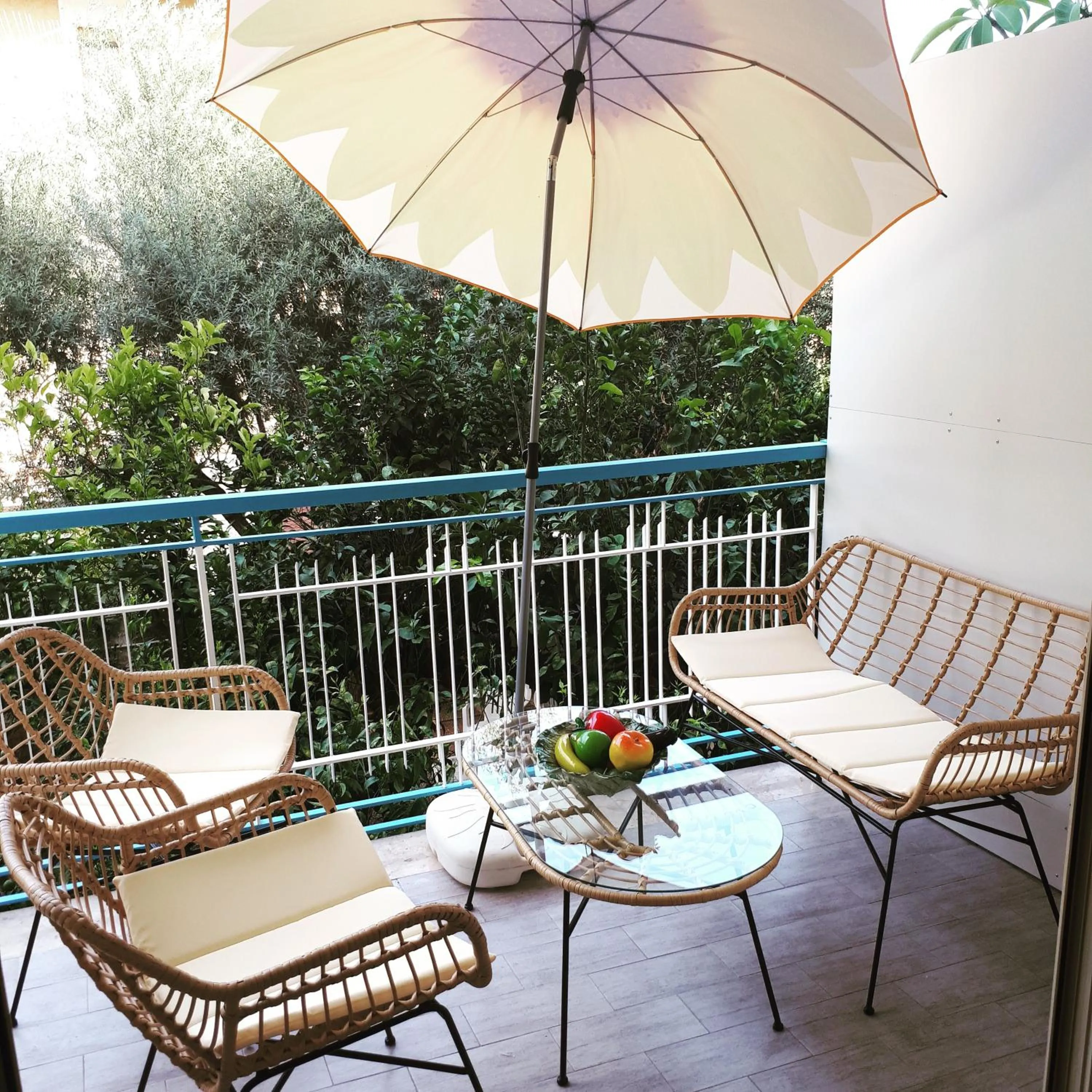 Balcony/Terrace in Mongibello Palace B&B