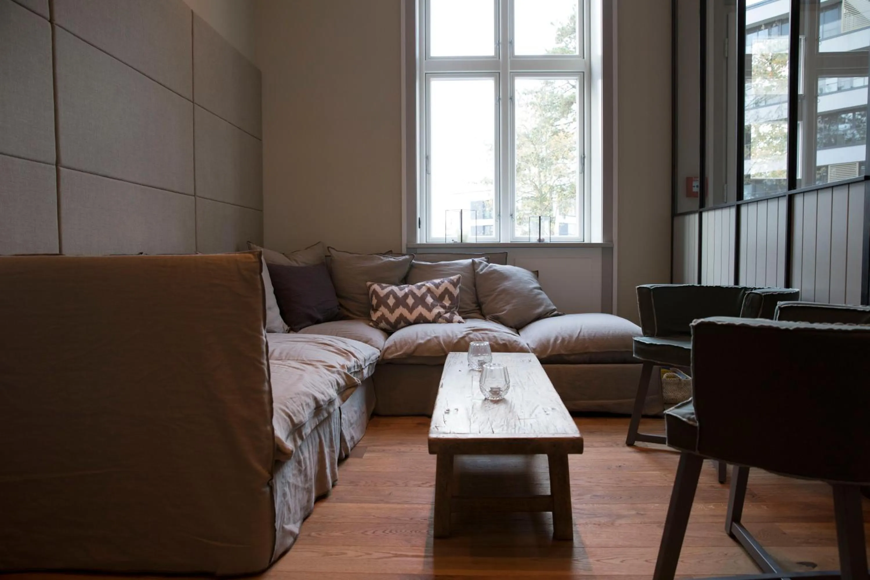 Seating area in Hotel Strandleben