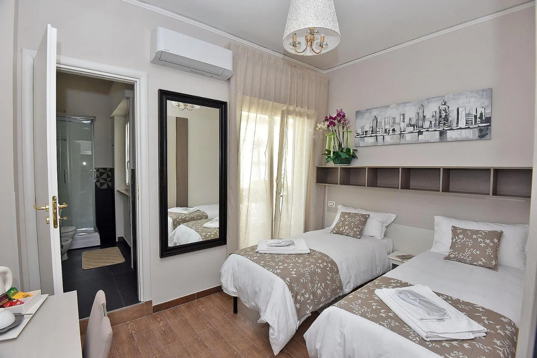 Bed in B&B Paradiso Relais