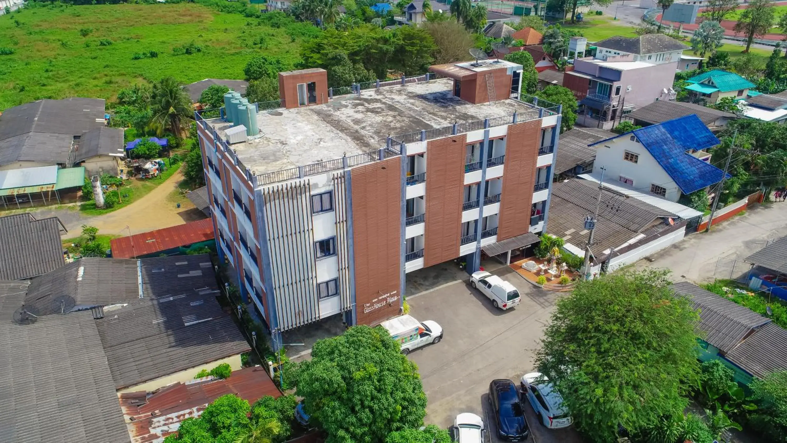 Property building in The Glasshouse place Property building in The Glasshouse place