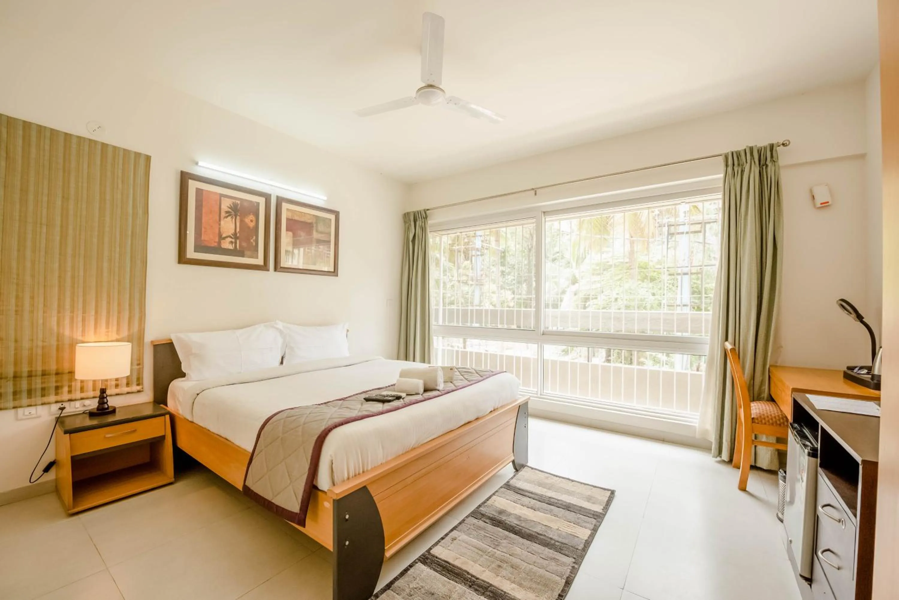 Bed in The Altruist Business Stays Bellandur-1