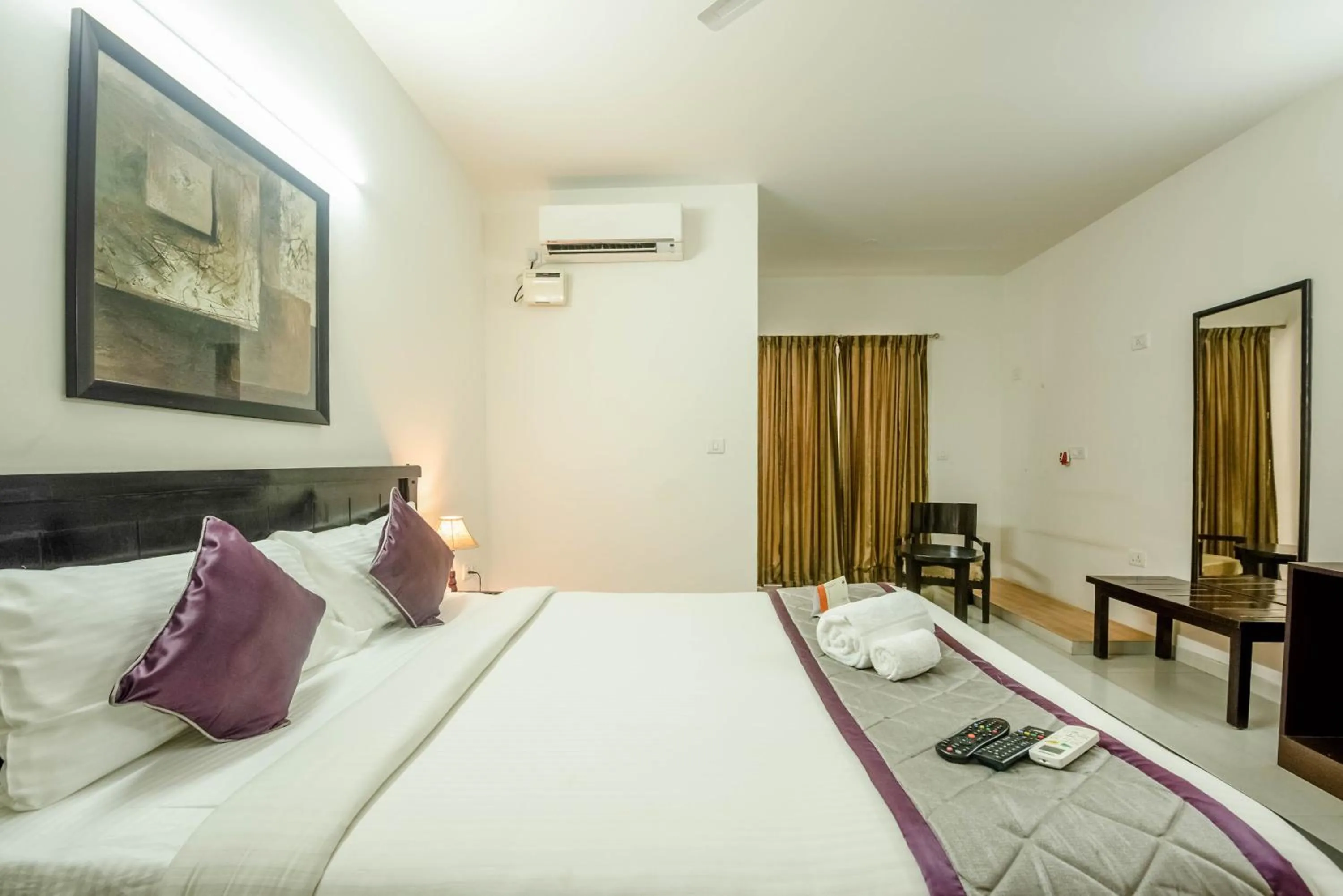 Bed in The Altruist Business Stays Bellandur-1