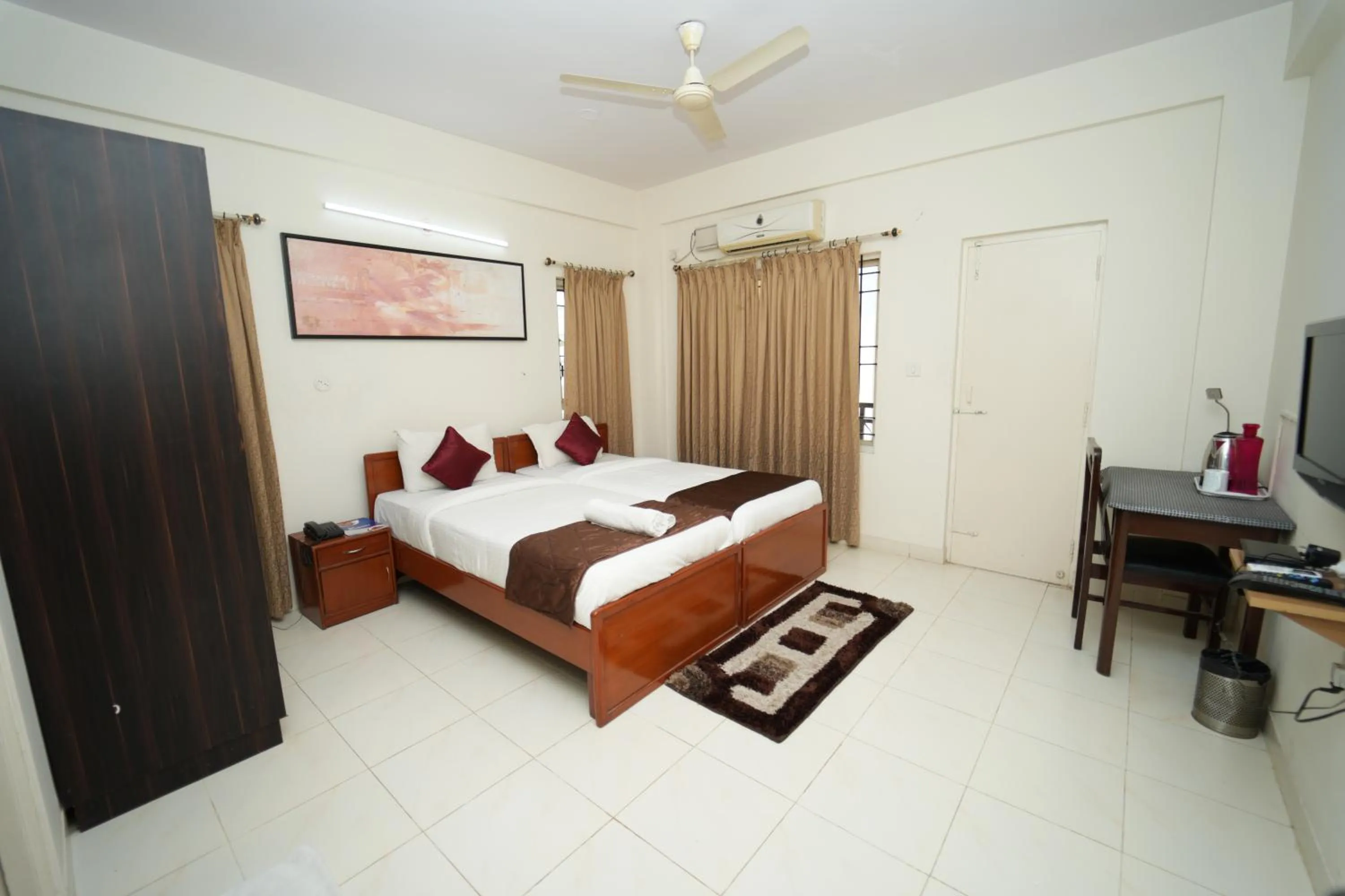 Bed in The Altruist Business Stays Bellandur-1