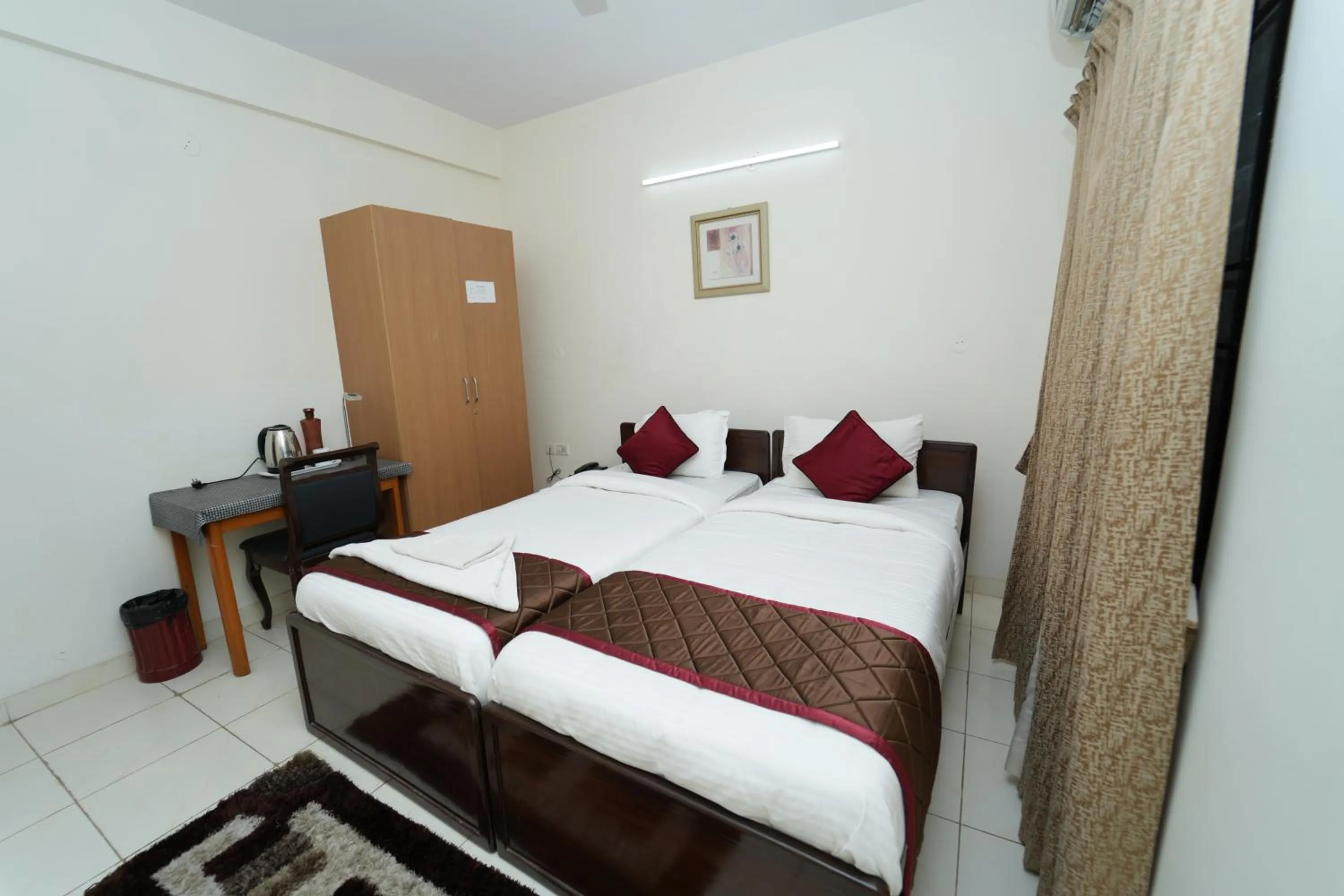 Bed in The Altruist Business Stays Bellandur-1