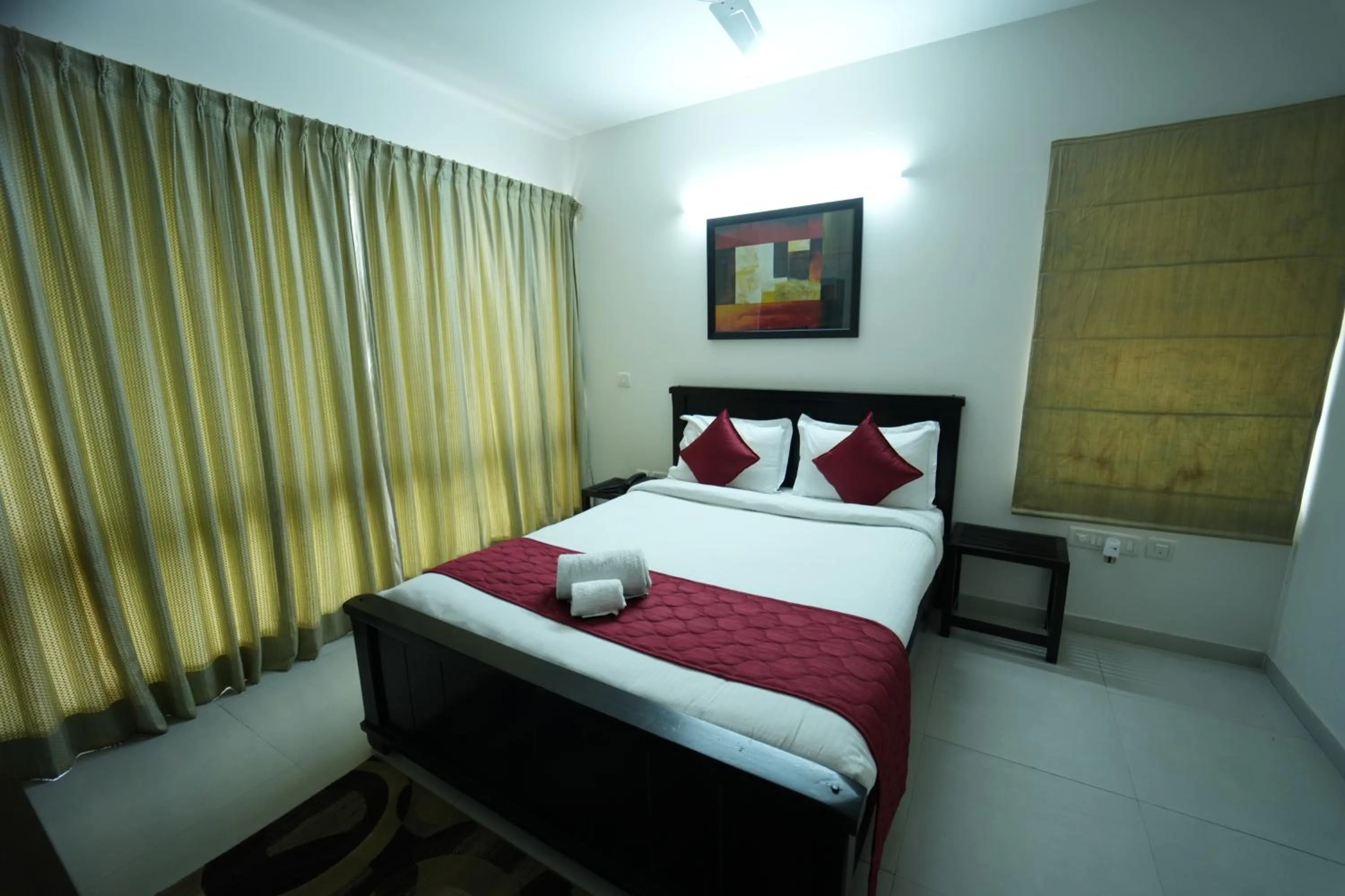 Bed in The Altruist Business Stays Bellandur-1