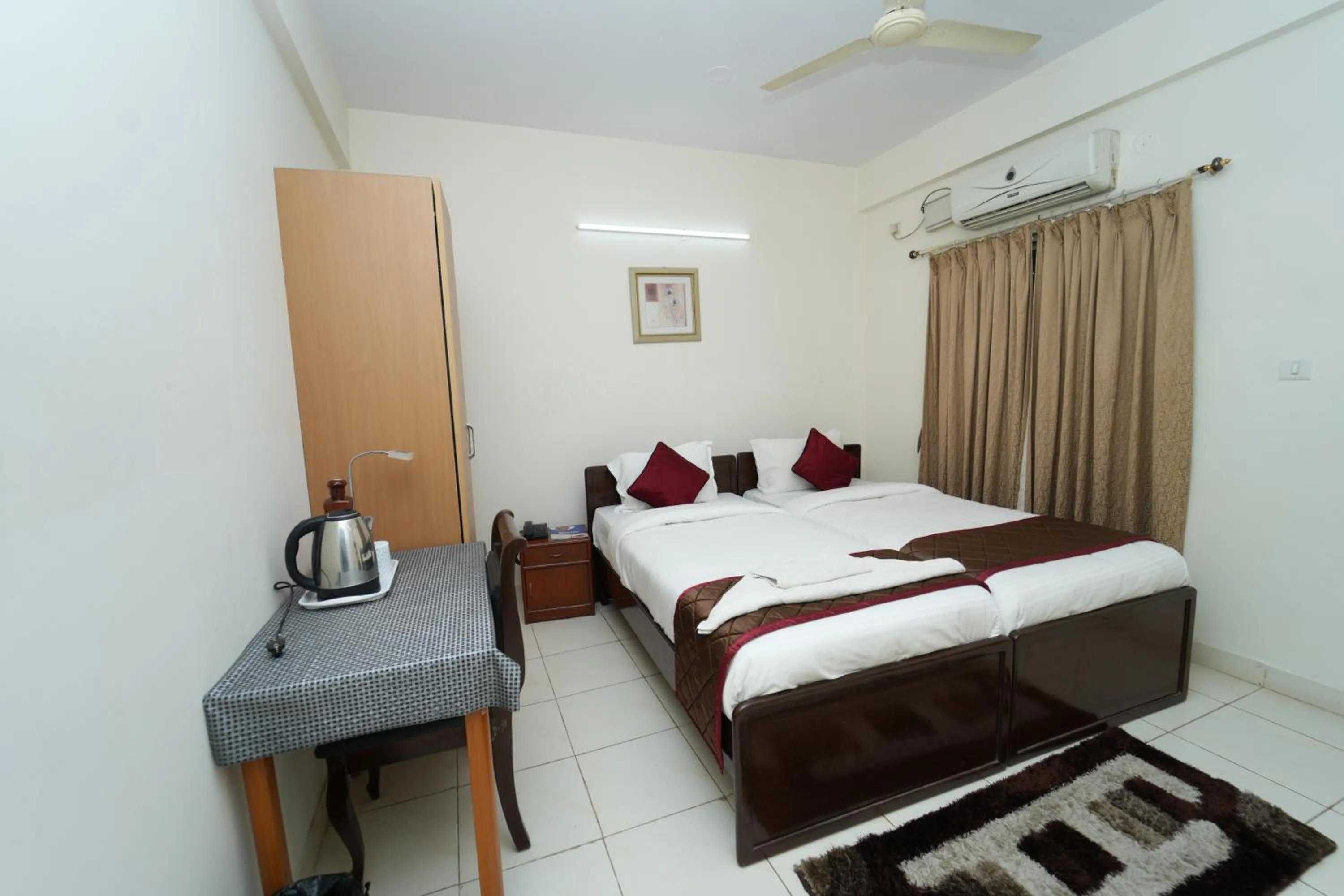 Bed in The Altruist Business Stays Bellandur-1