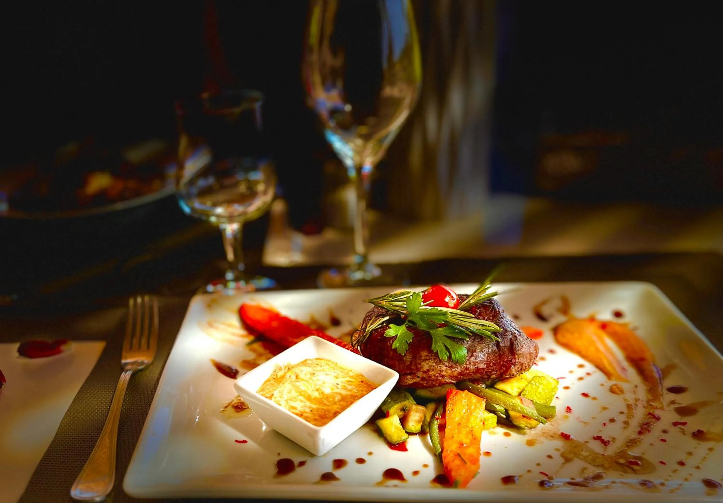 Dinner in Villa Jardins D'Isa