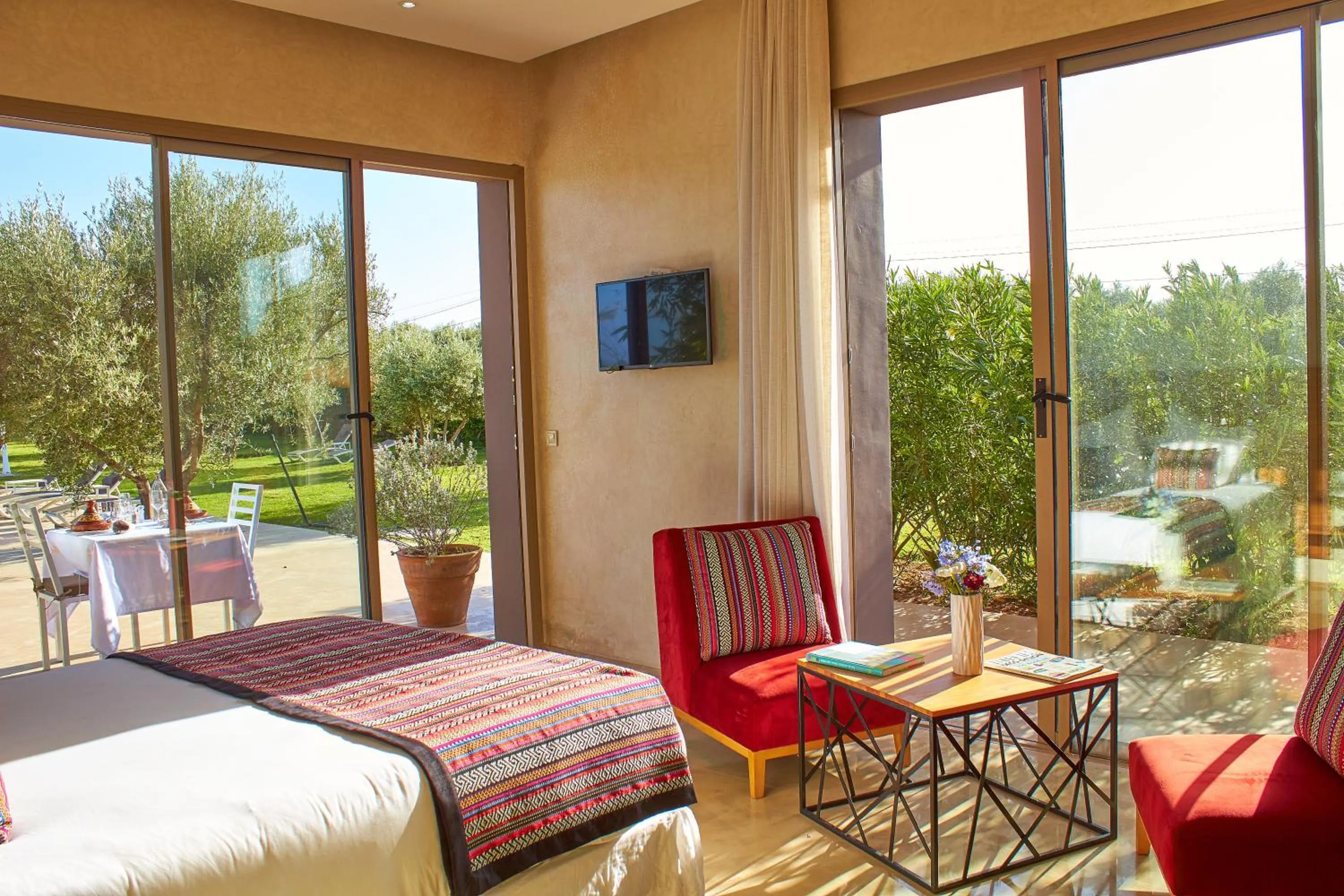 Garden view in Villa Jardins D'Isa