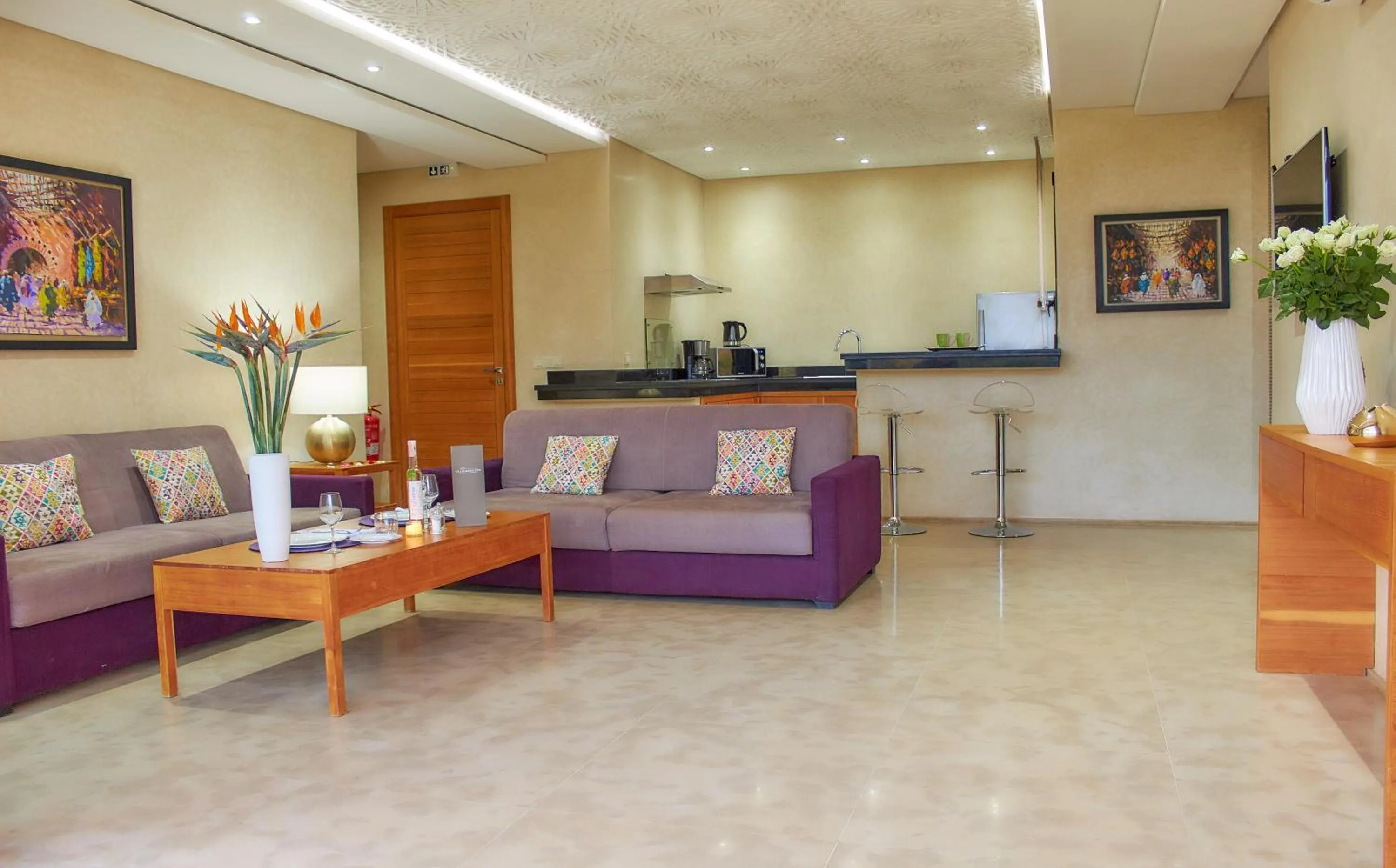 Kitchen or kitchenette in Villa Jardins D'Isa