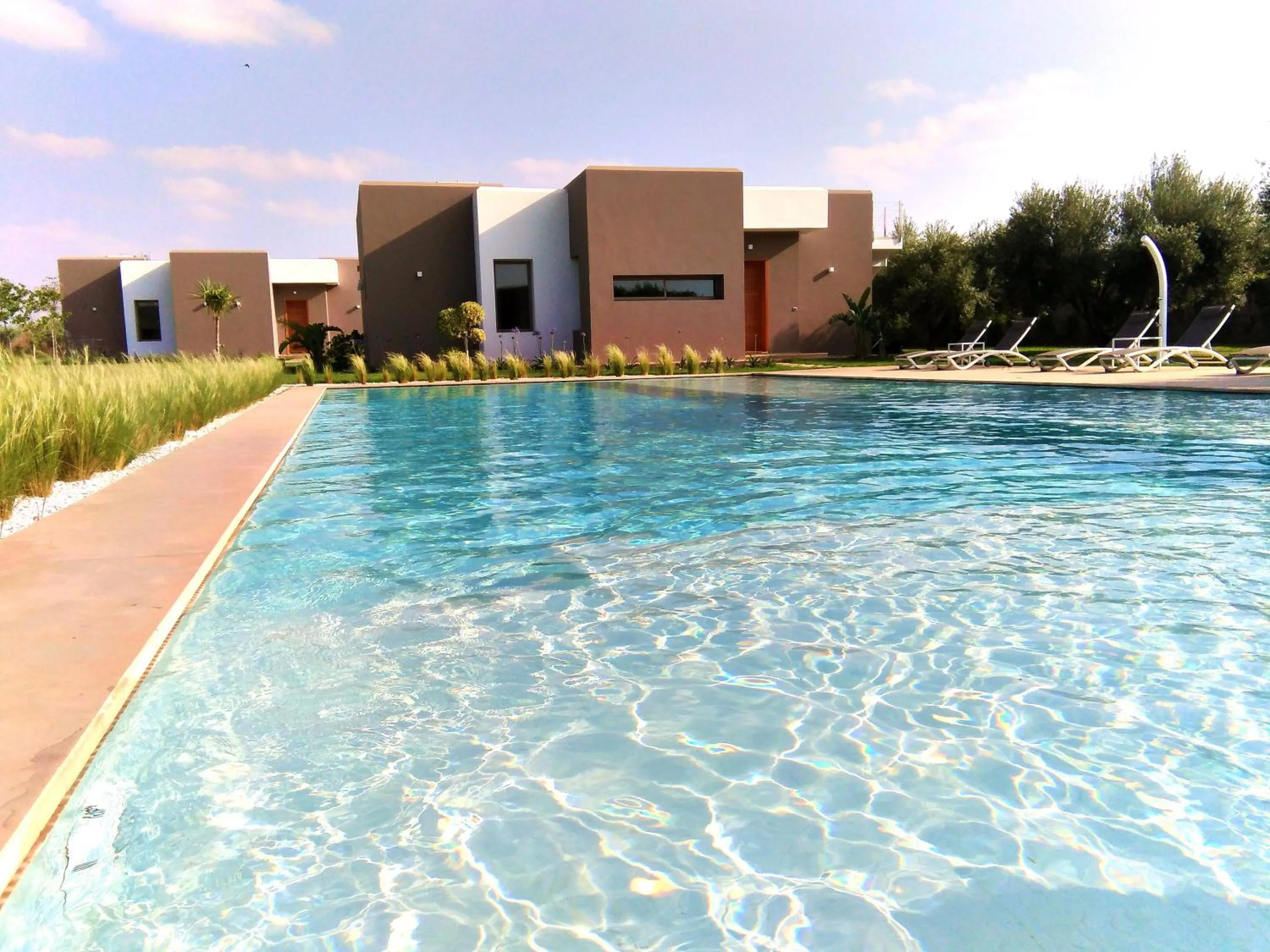 Pool view in Villa Jardins D'Isa