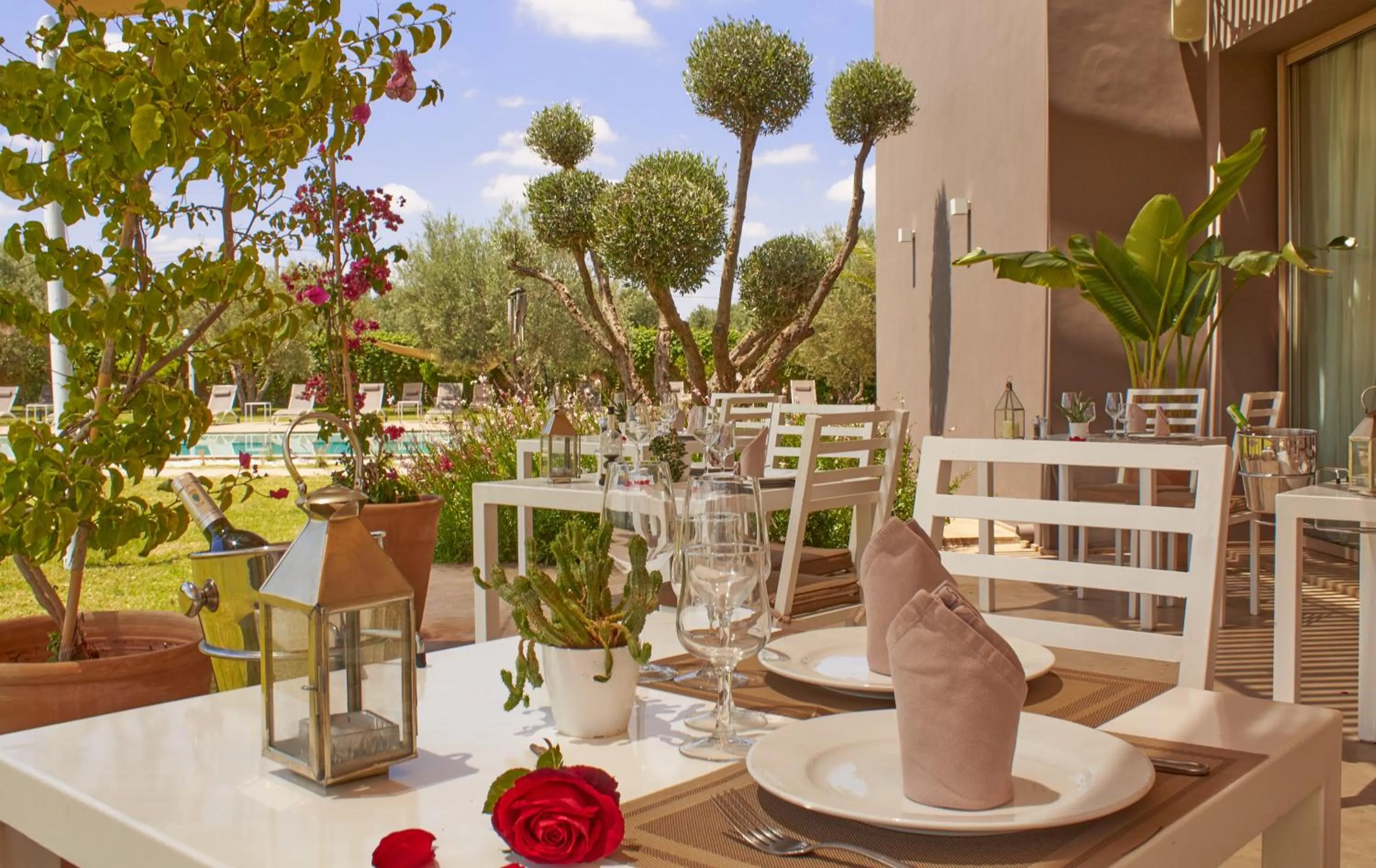 Patio in Villa Jardins D'Isa