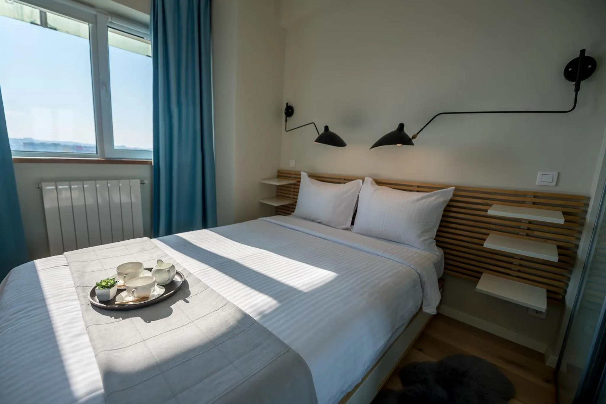 Coffee/tea facilities, Bed in ZEN Residential Apartments