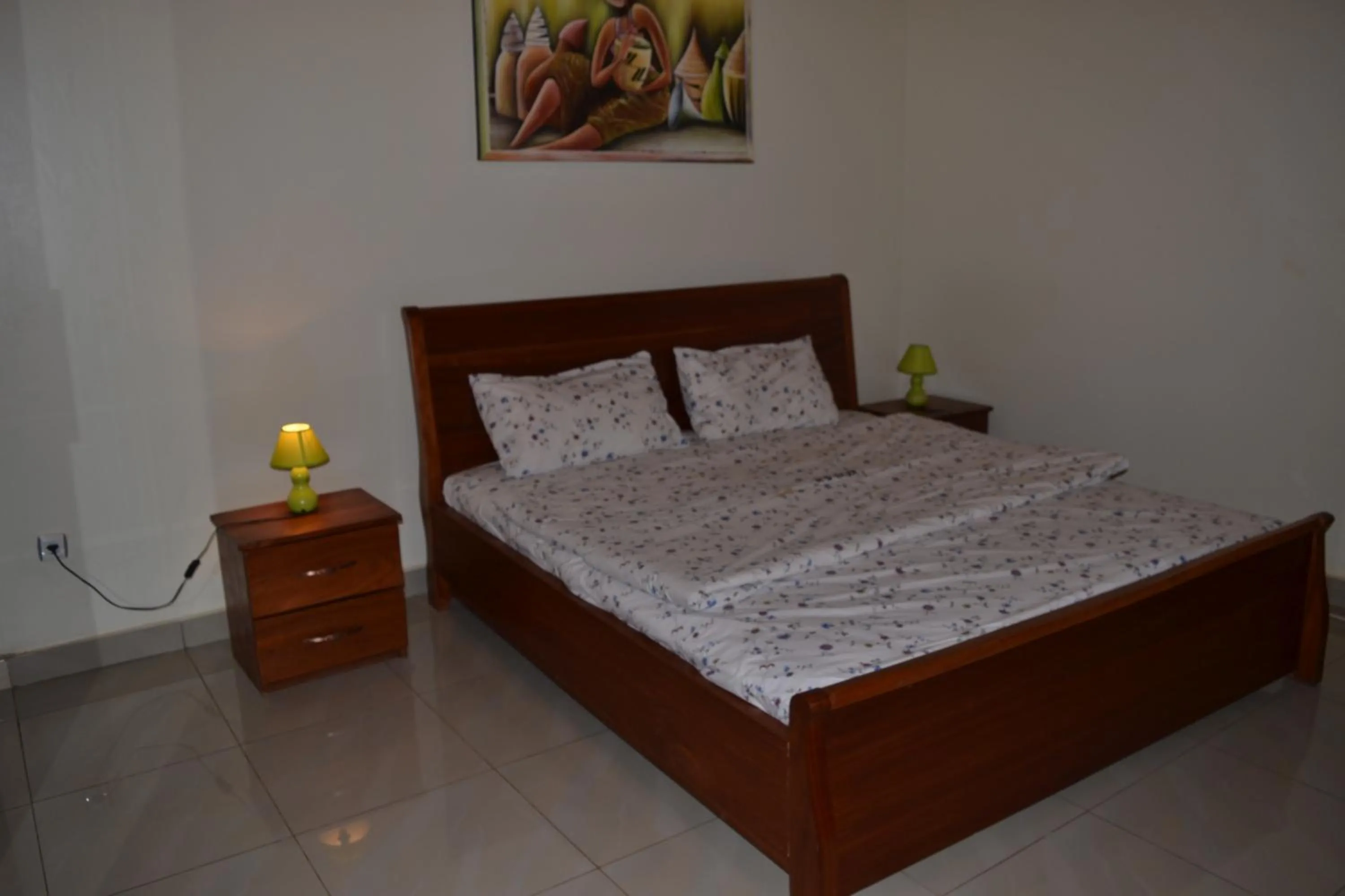 Bed in Keva Guest House