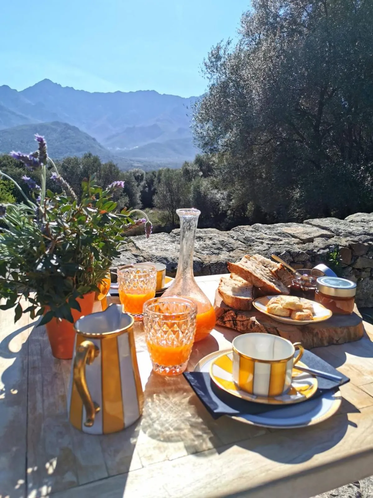 Breakfast in L'Aghjalle