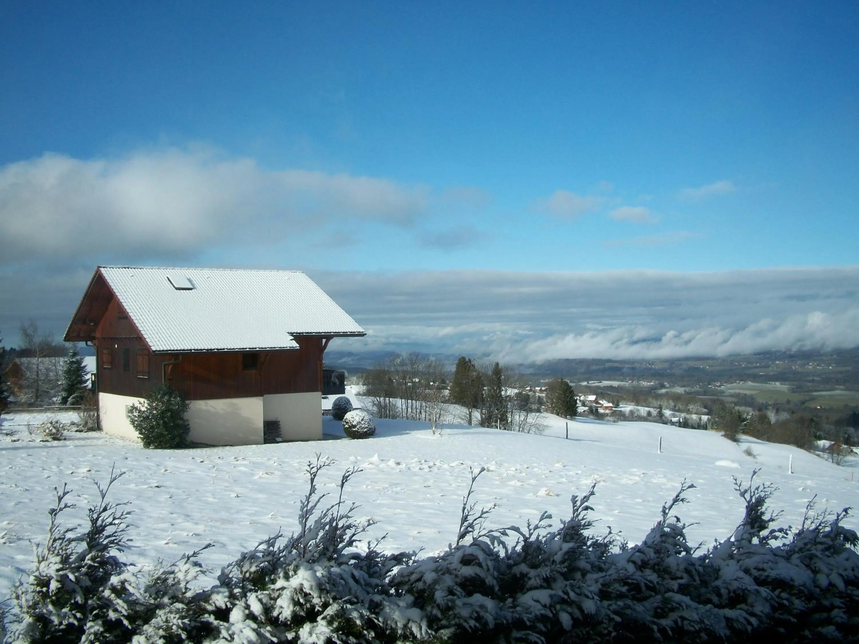 Natural landscape in Chalet Les Aigles