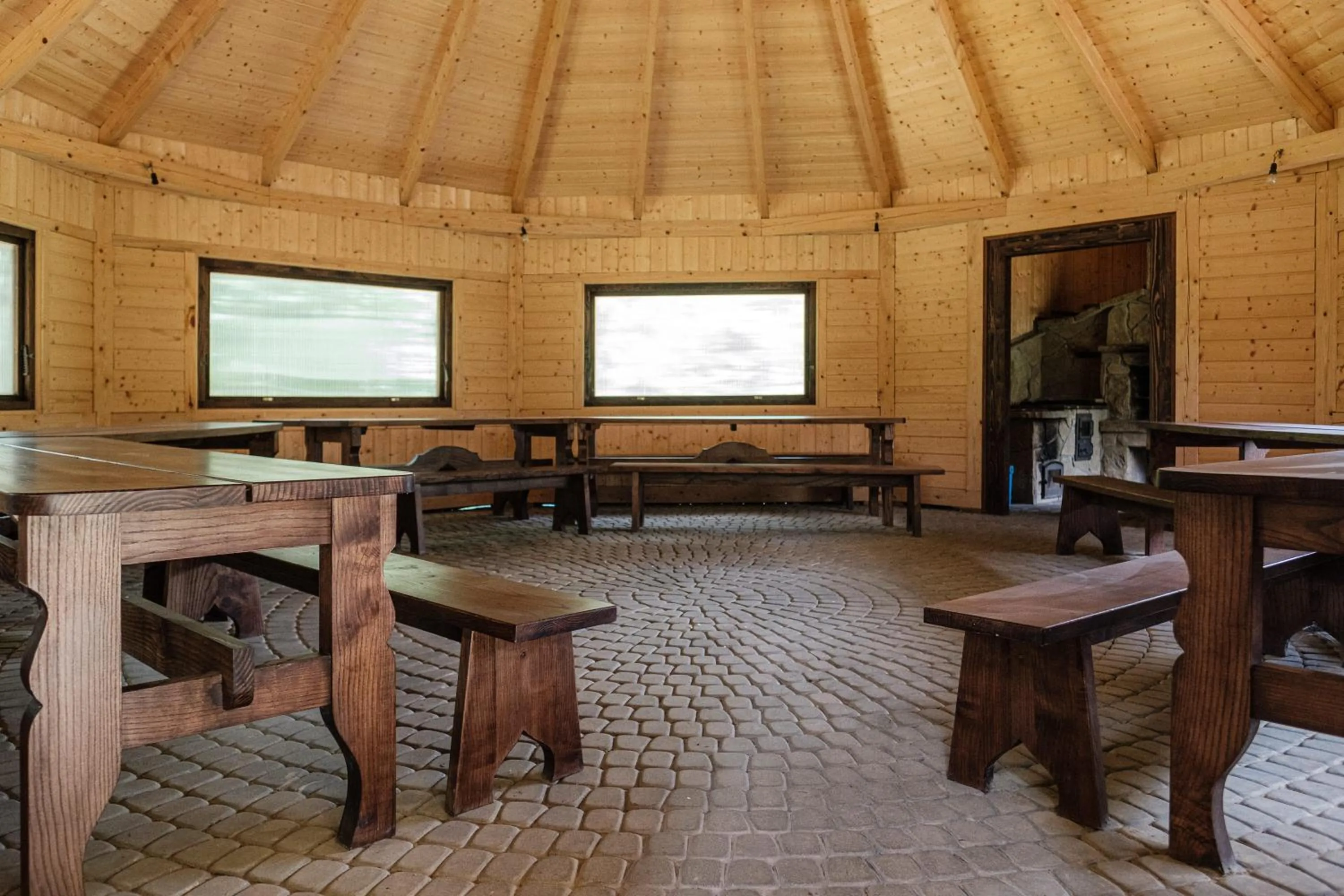 Seating area in Dom Malowany